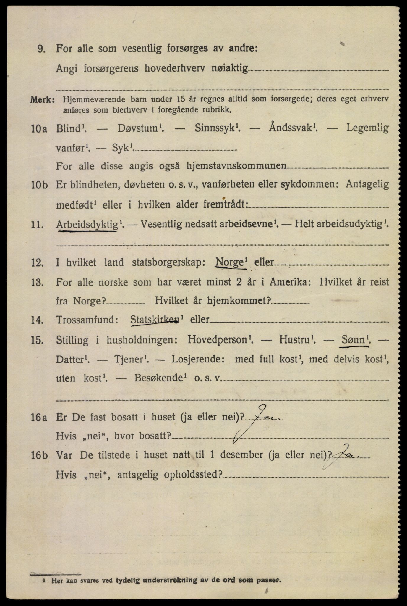 SAKO, 1920 census for Tinn, 1920, p. 26277