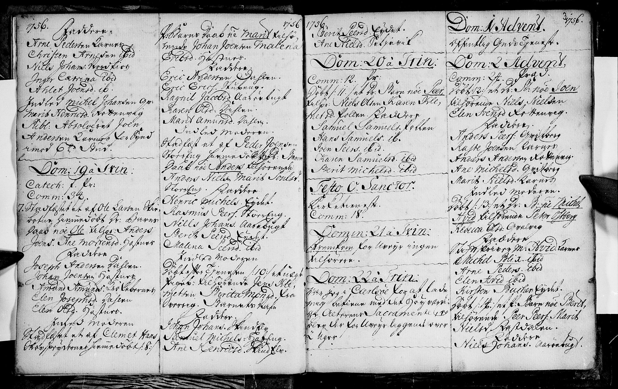 Lyngen sokneprestembete, AV/SATØ-S-1289/H/He/Hea/L0001kirke: Parish register (official) no. 1, 1756-1785, p. 3