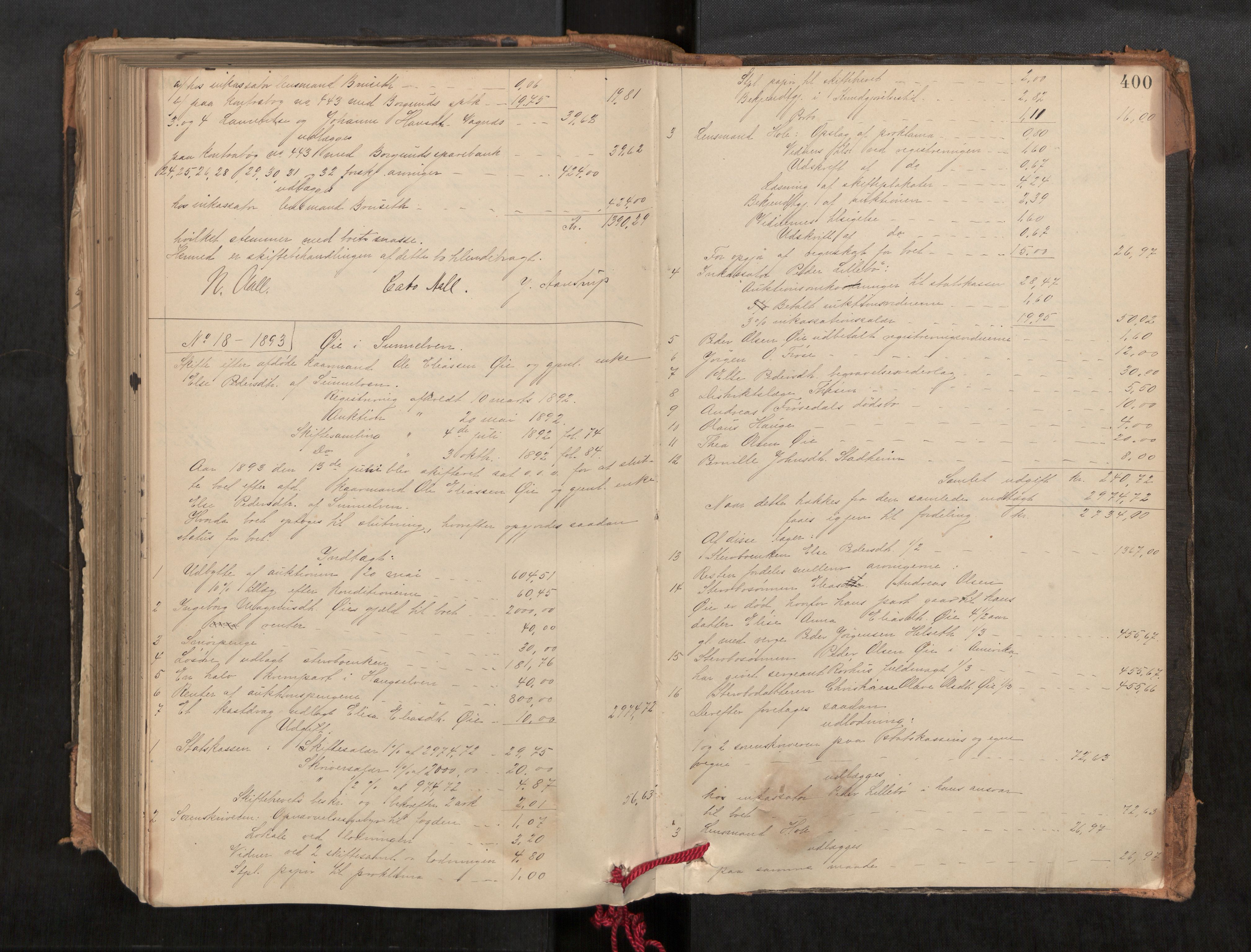 Nordre Sunnmøre sorenskriveri, AV/SAT-A-0006/1/3/3A/L0021: Skiftesluttningsprotokoll 2, 1884-1893, p. 400