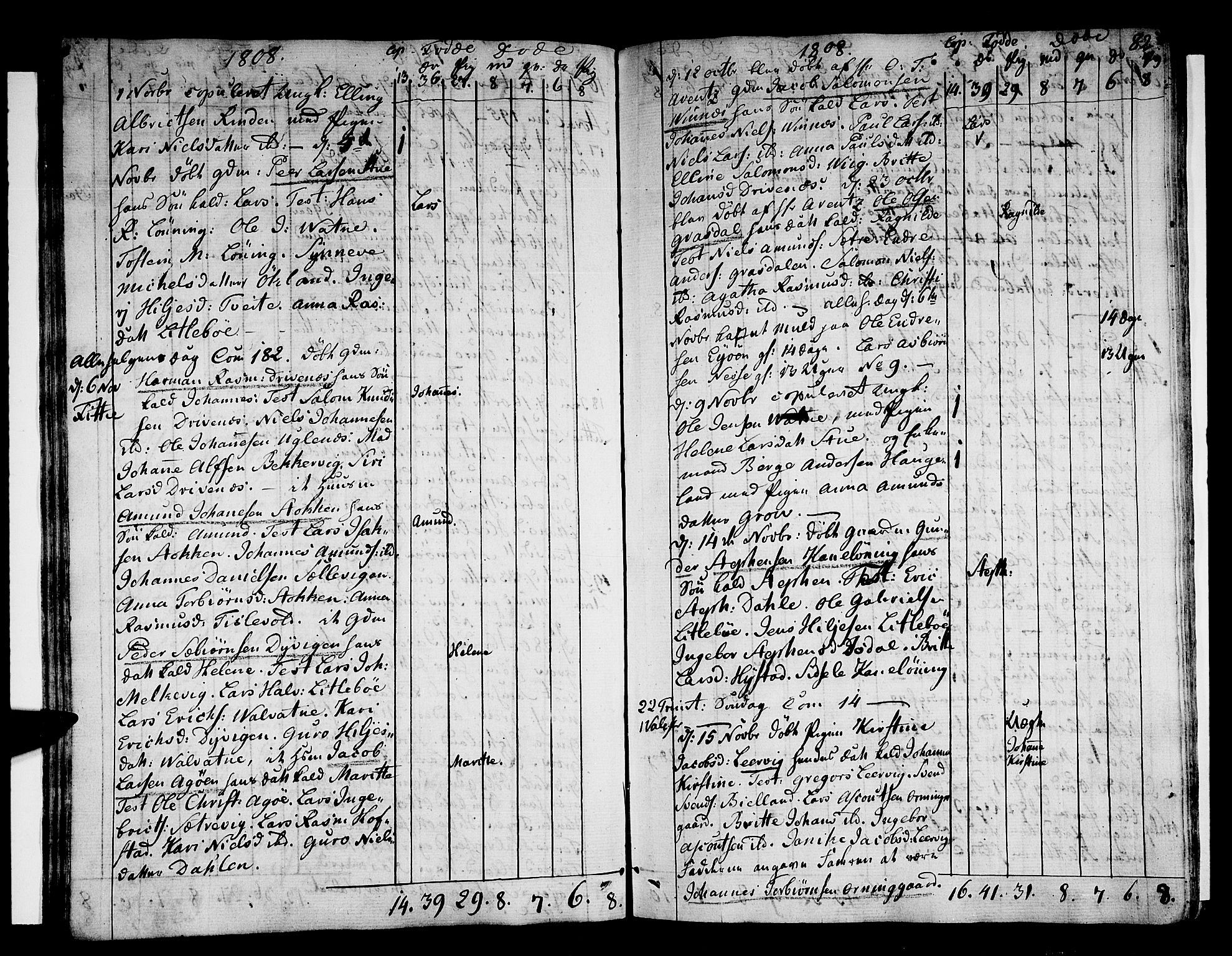 Stord sokneprestembete, AV/SAB-A-78201/H/Haa: Parish register (official) no. A 4, 1800-1815, p. 82