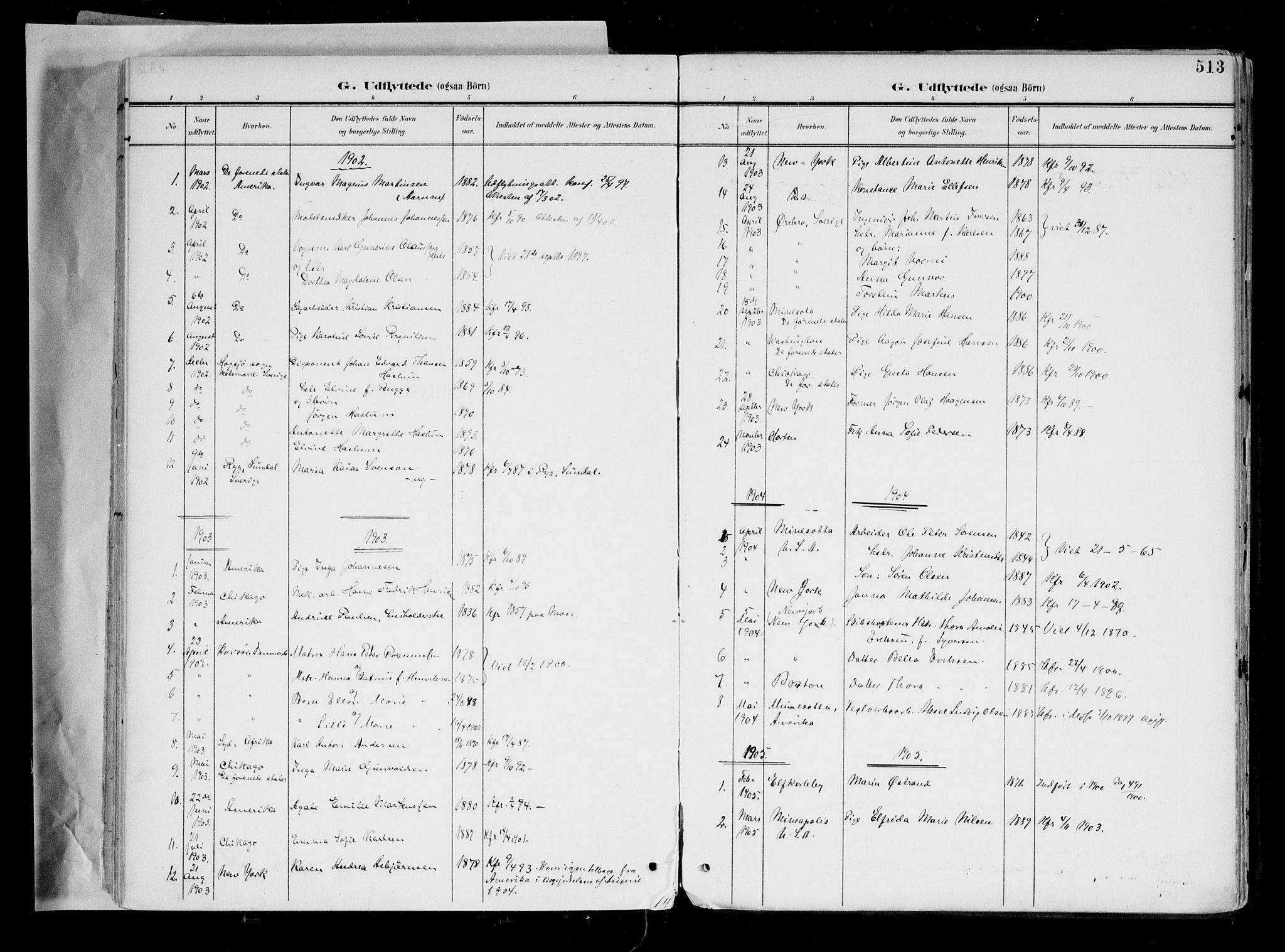 Moss prestekontor Kirkebøker, AV/SAO-A-2003/F/Fb/L0004: Parish register (official) no. II 4, 1902-1912, p. 513