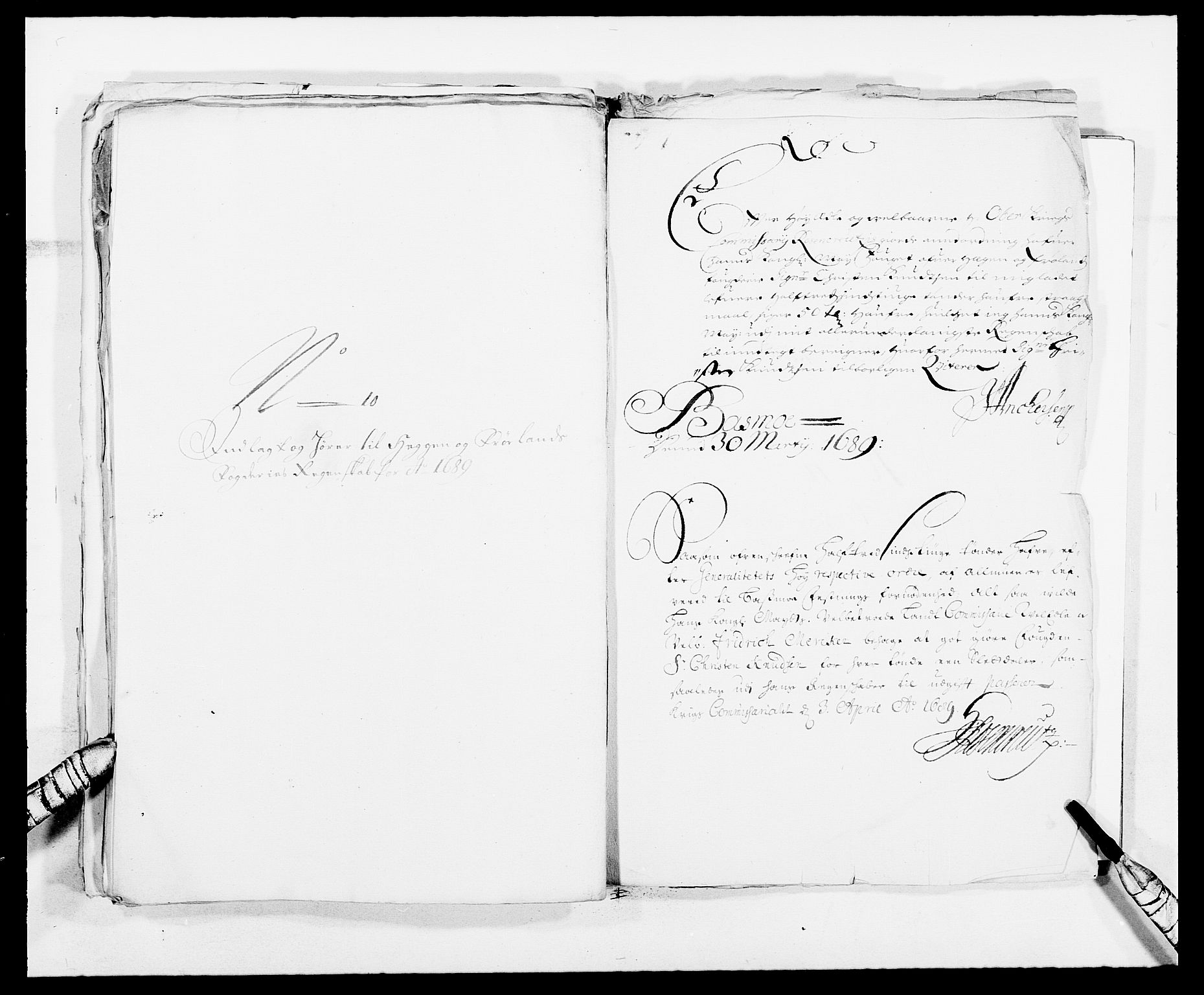 Rentekammeret inntil 1814, Reviderte regnskaper, Fogderegnskap, RA/EA-4092/R06/L0282: Fogderegnskap Heggen og Frøland, 1687-1690, p. 183