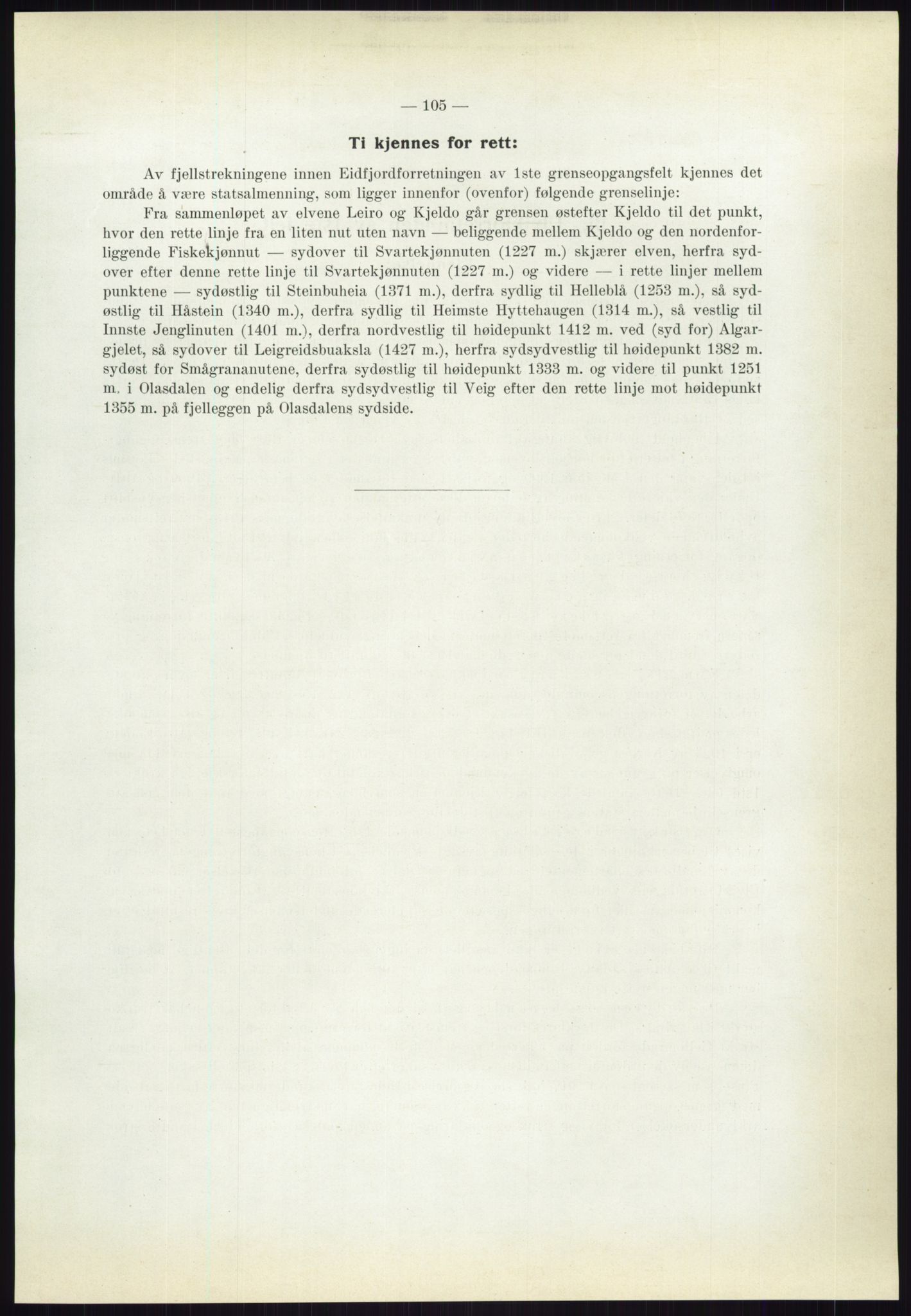 Høyfjellskommisjonen, AV/RA-S-1546/X/Xa/L0001: Nr. 1-33, 1909-1953, p. 711