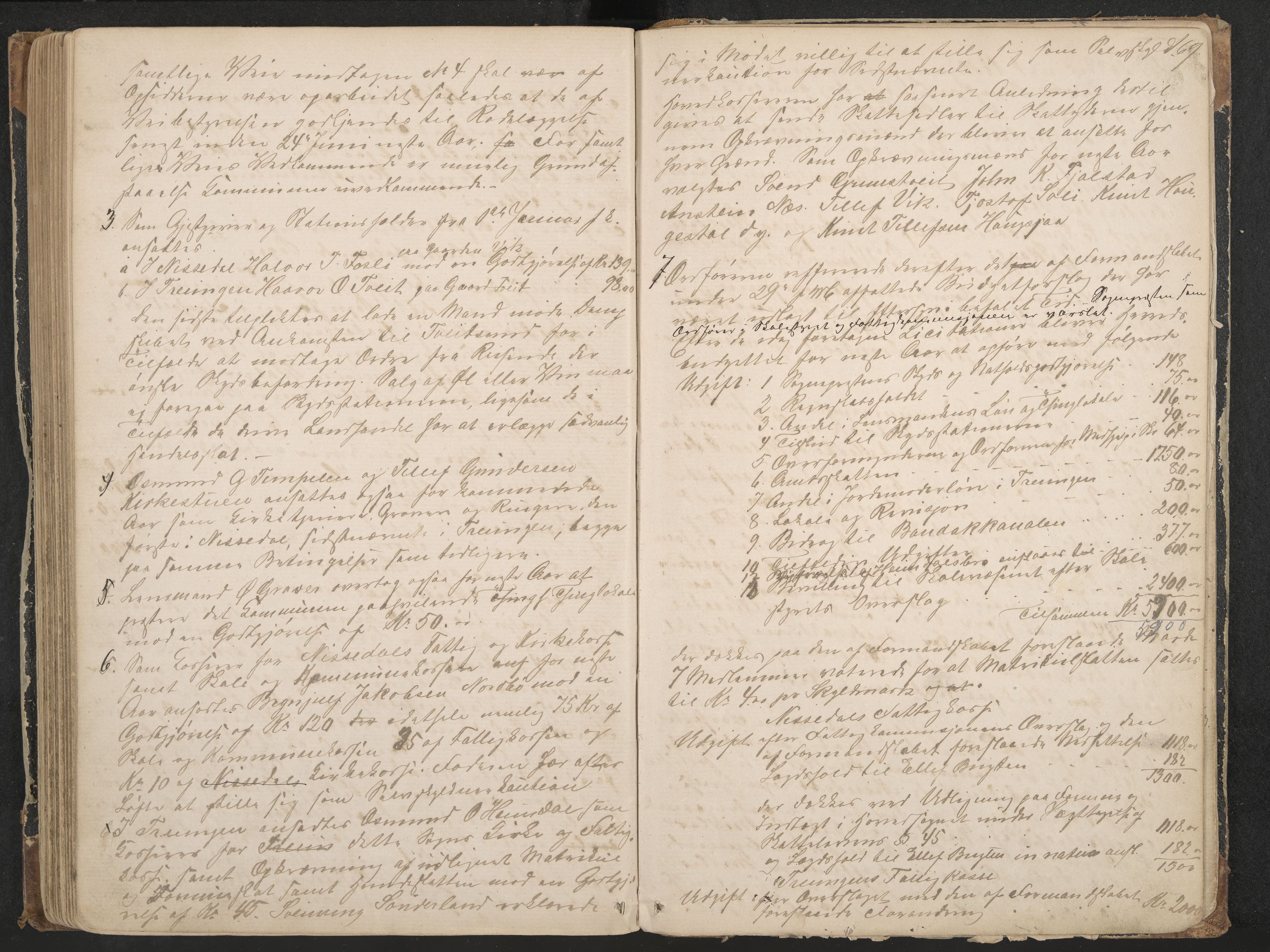 Nissedal formannskap og sentraladministrasjon, IKAK/0830021-1/A/L0002: Møtebok, 1870-1892, p. 169