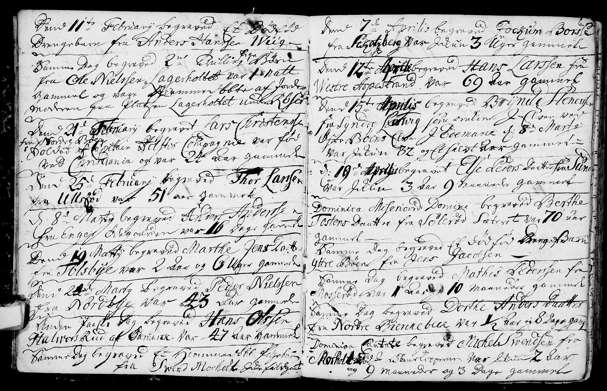 Aremark prestekontor Kirkebøker, AV/SAO-A-10899/F/Fa/L0003: Parish register (official) no. I 3, 1745-1795, p. 6