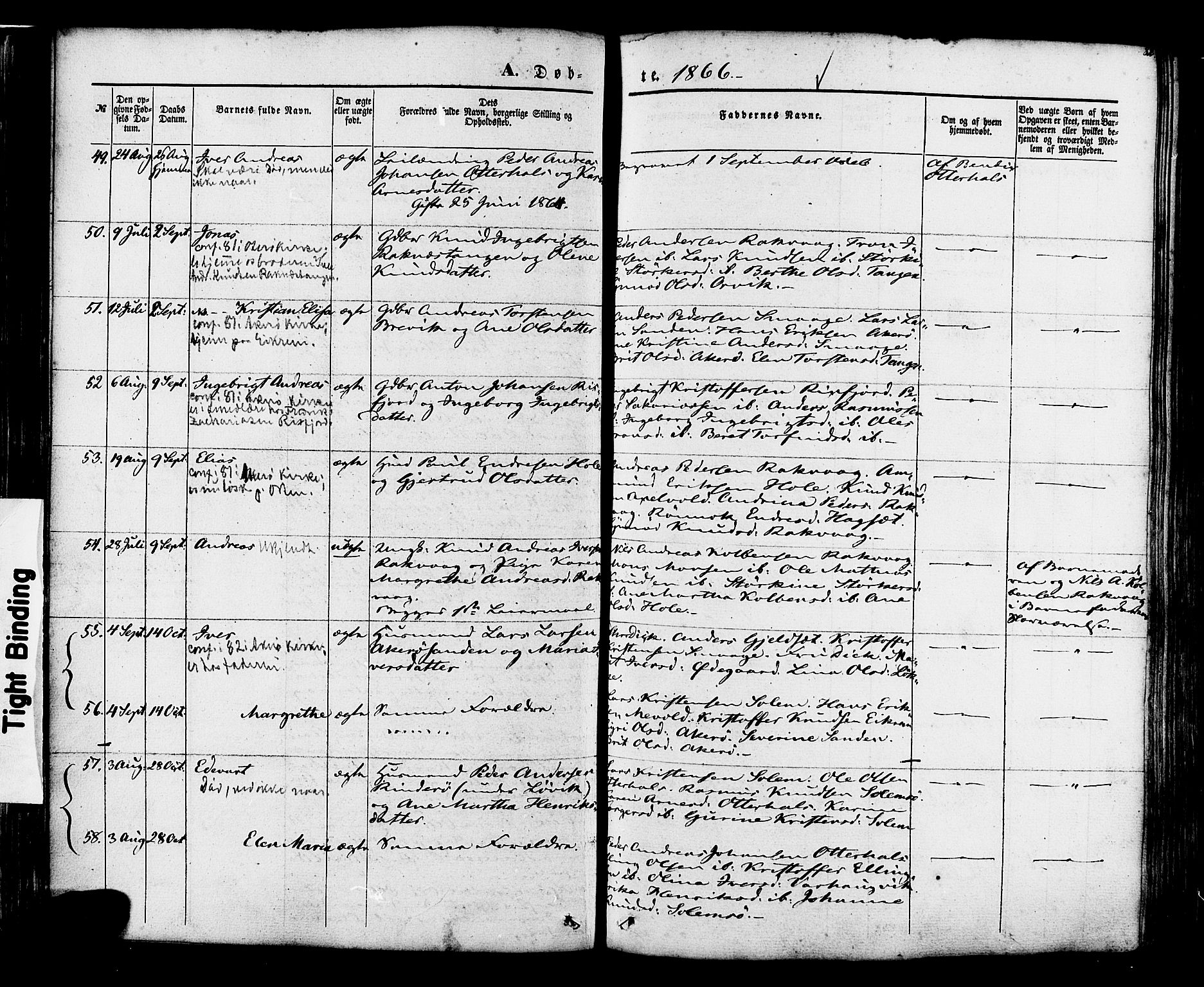 Ministerialprotokoller, klokkerbøker og fødselsregistre - Møre og Romsdal, AV/SAT-A-1454/560/L0719: Parish register (official) no. 560A03, 1845-1872, p. 82