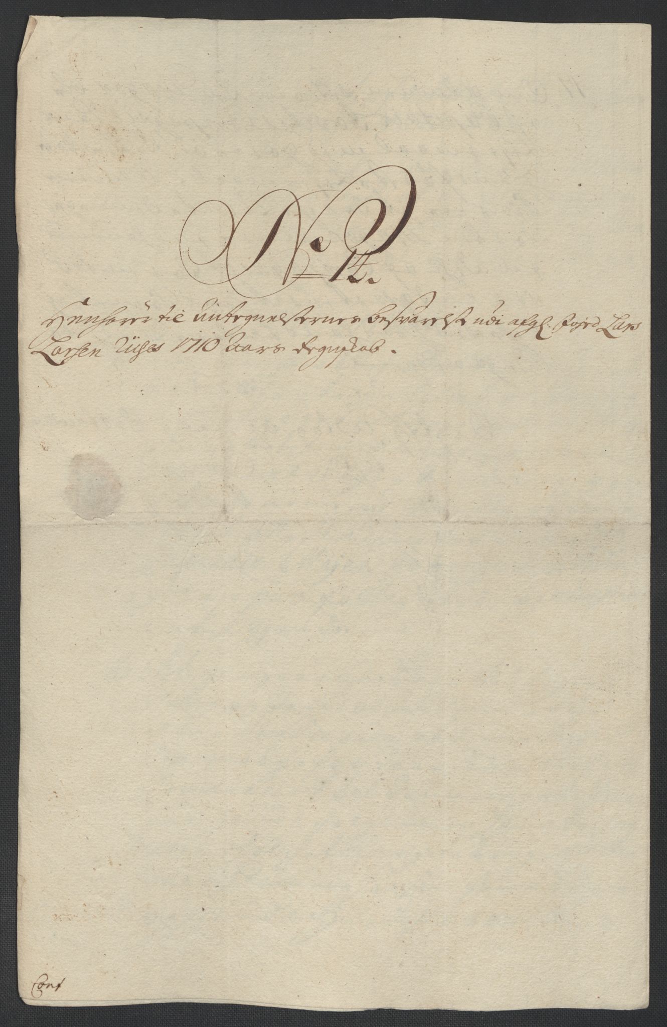 Rentekammeret inntil 1814, Reviderte regnskaper, Fogderegnskap, AV/RA-EA-4092/R12/L0720: Fogderegnskap Øvre Romerike, 1710-1711, p. 239