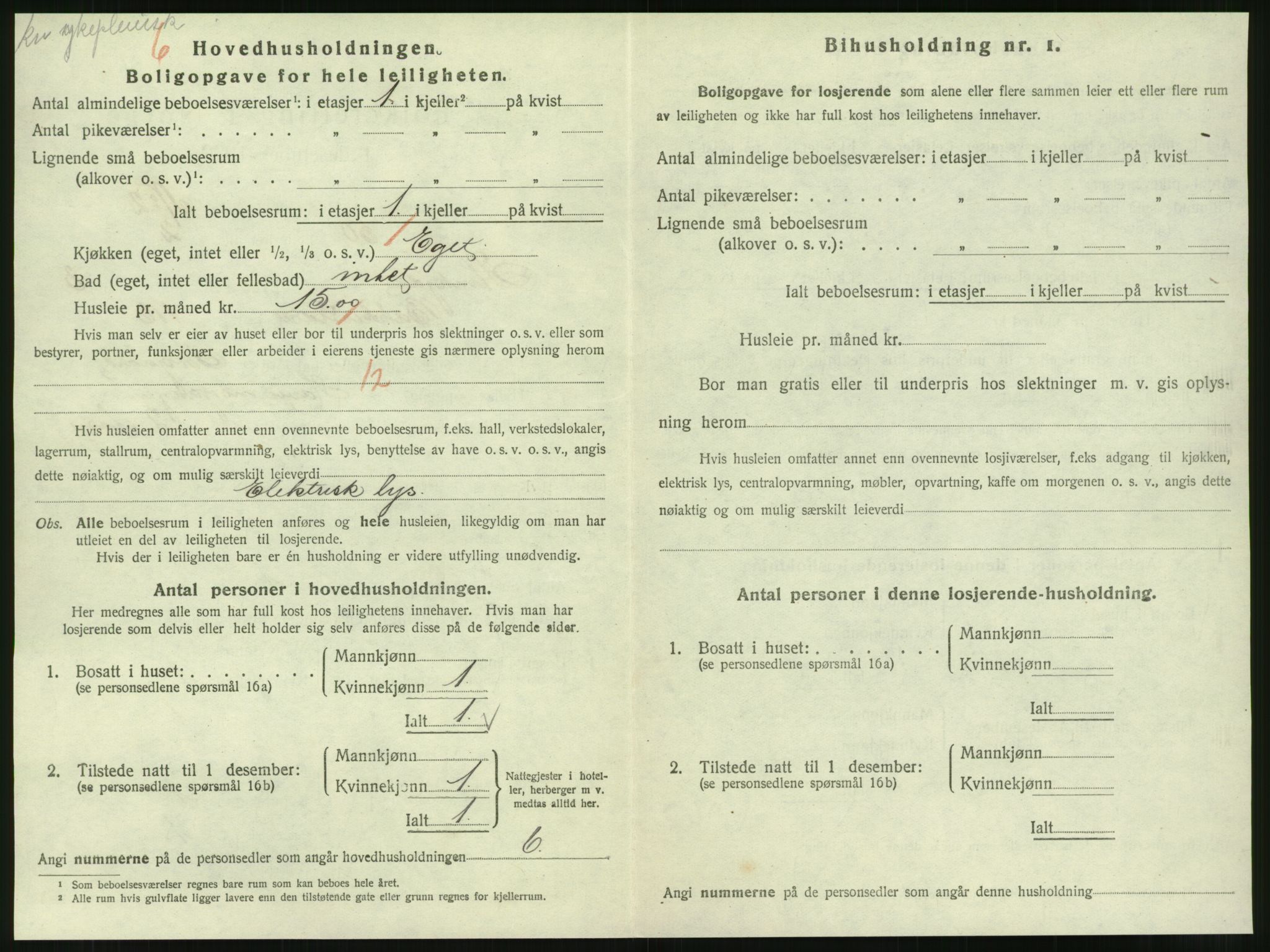 SAT, 1920 census for Steinkjer, 1920, p. 2067