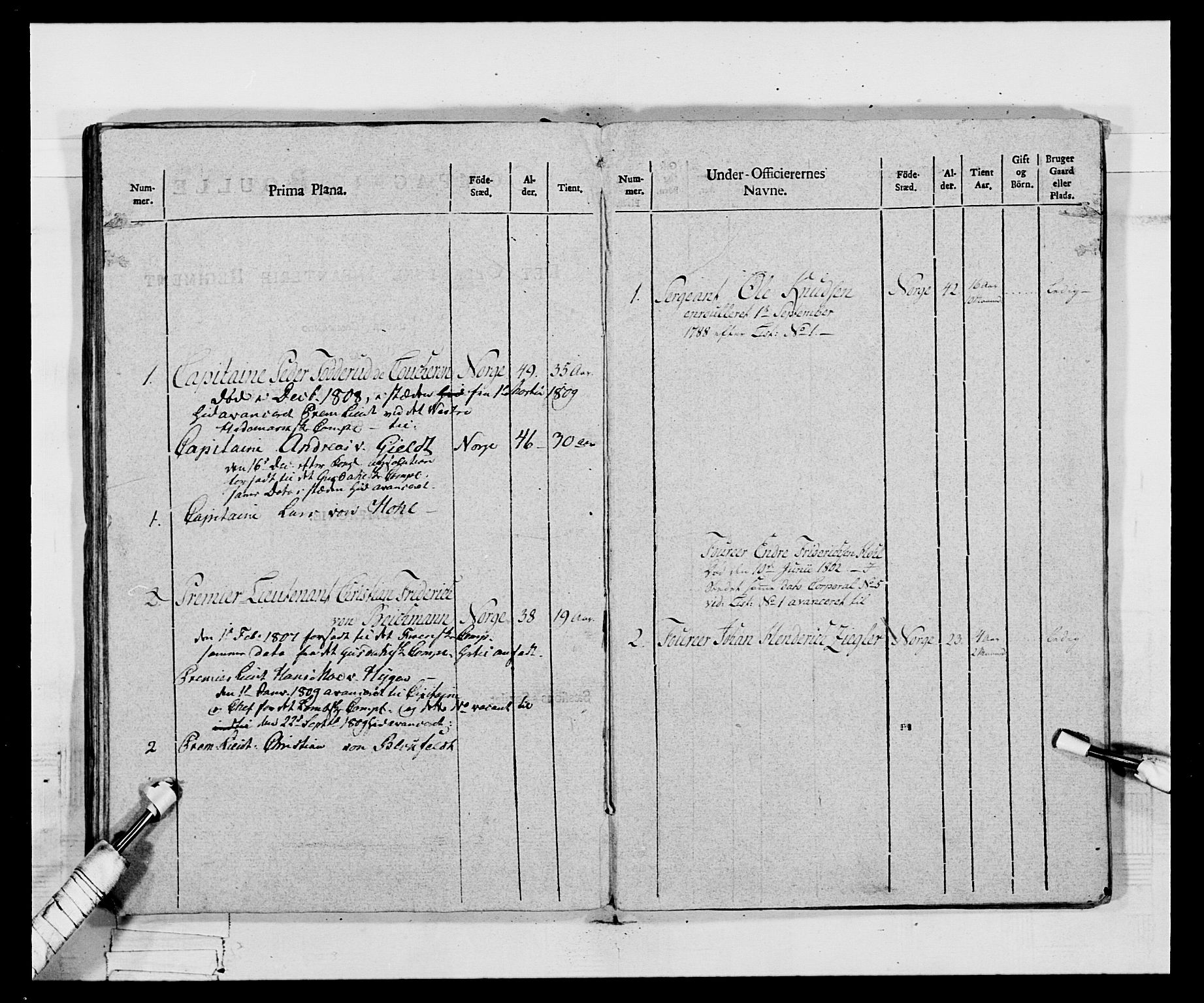 Generalitets- og kommissariatskollegiet, Det kongelige norske kommissariatskollegium, AV/RA-EA-5420/E/Eh/L0068: Opplandske nasjonale infanteriregiment, 1802-1805, p. 391