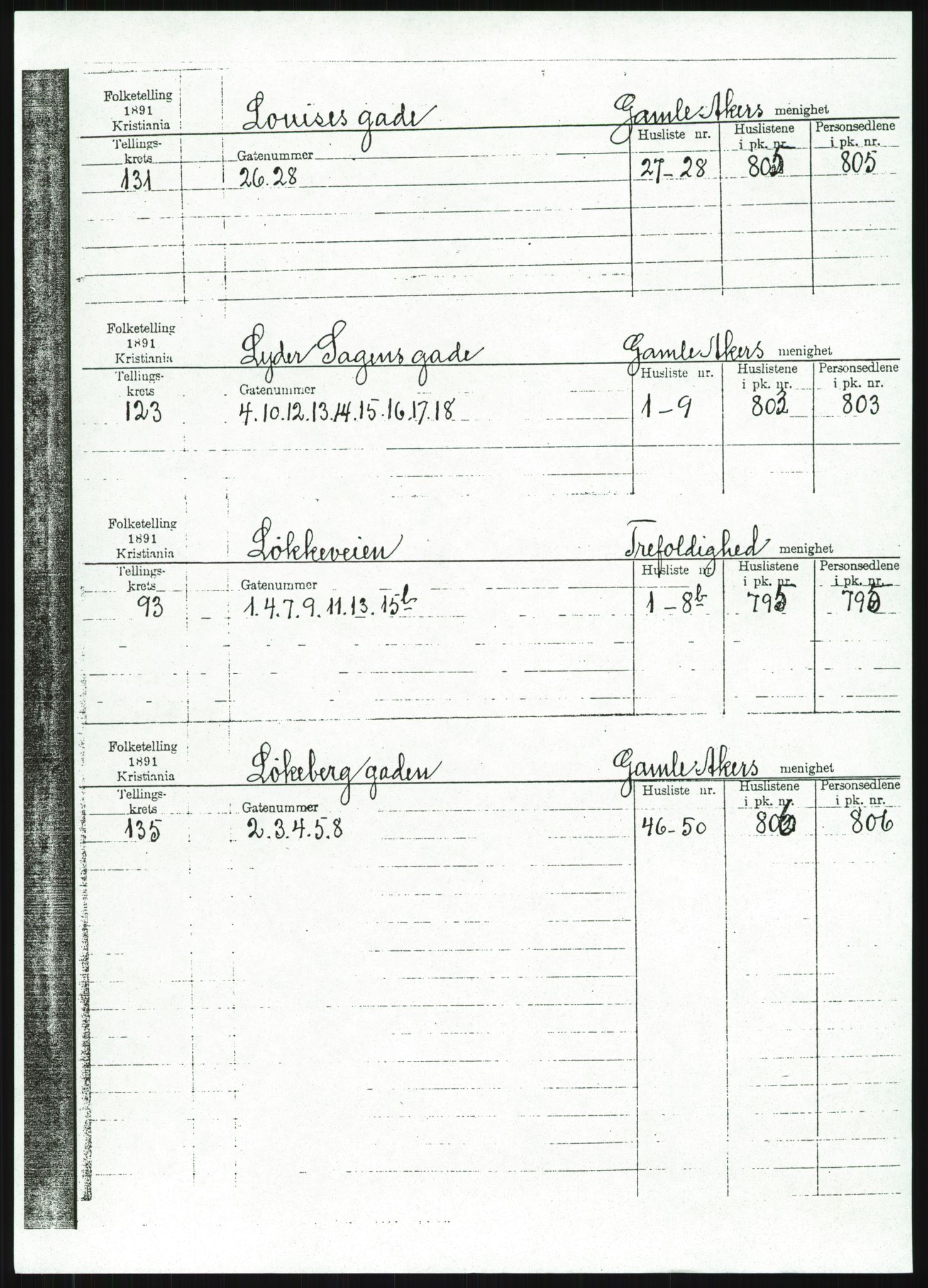 RA, 1891 census for 0301 Kristiania, 1891, p. 66