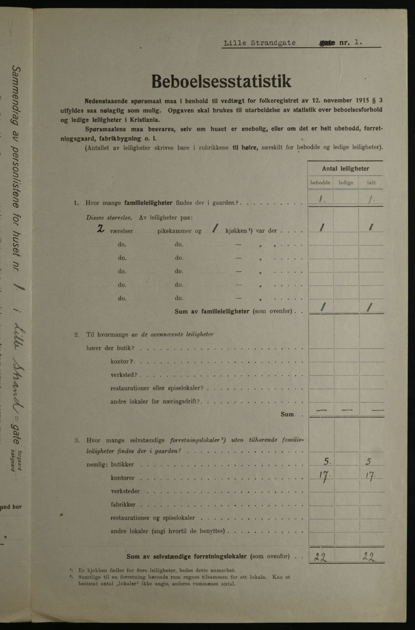 OBA, Municipal Census 1923 for Kristiania, 1923, p. 114831