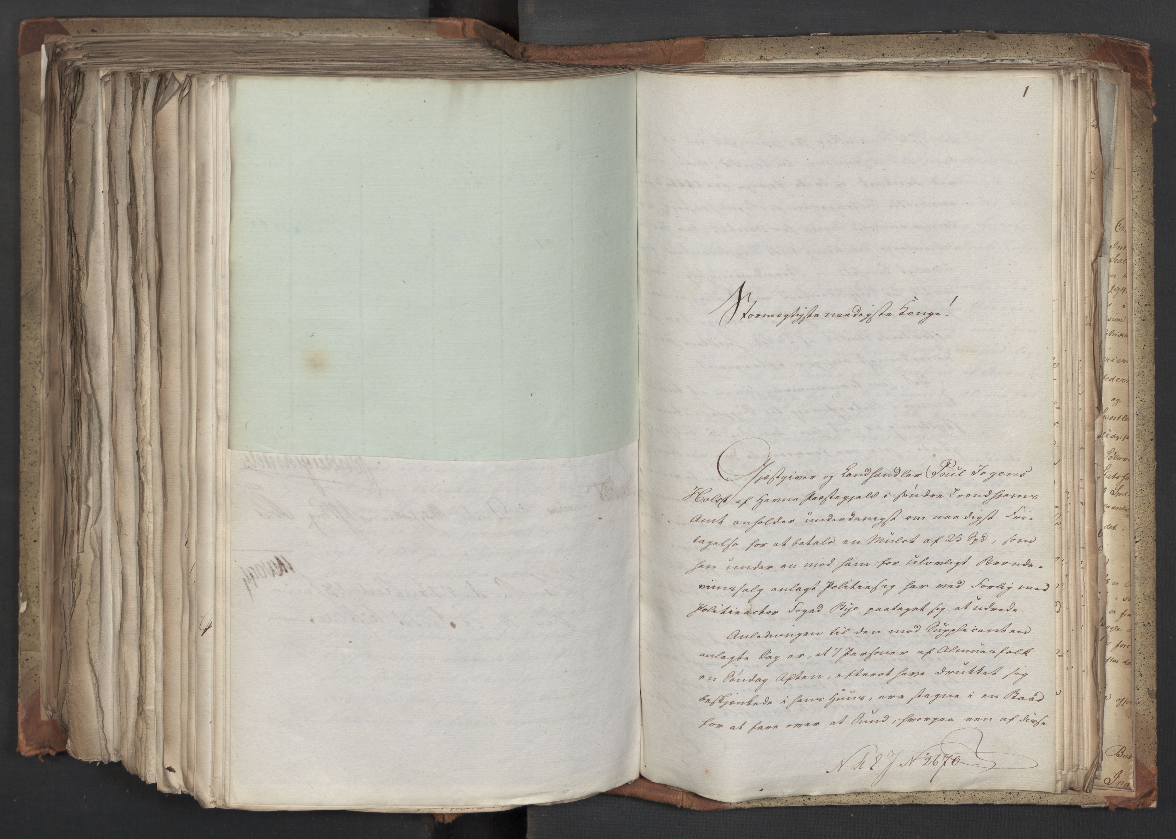 Statsrådsavdelingen i Stockholm, AV/RA-S-1003/D/Da/L0042: Regjeringsinnstillinger nr. 2467-2705, 1825, p. 578