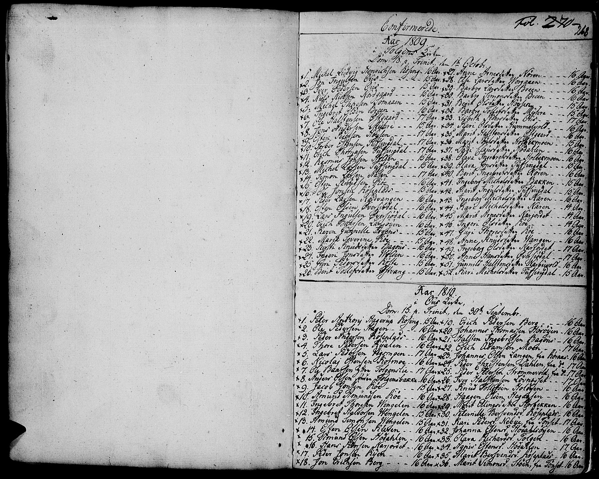 Tolga prestekontor, SAH/PREST-062/K/L0003: Parish register (official) no. 3, 1786-1814, p. 268