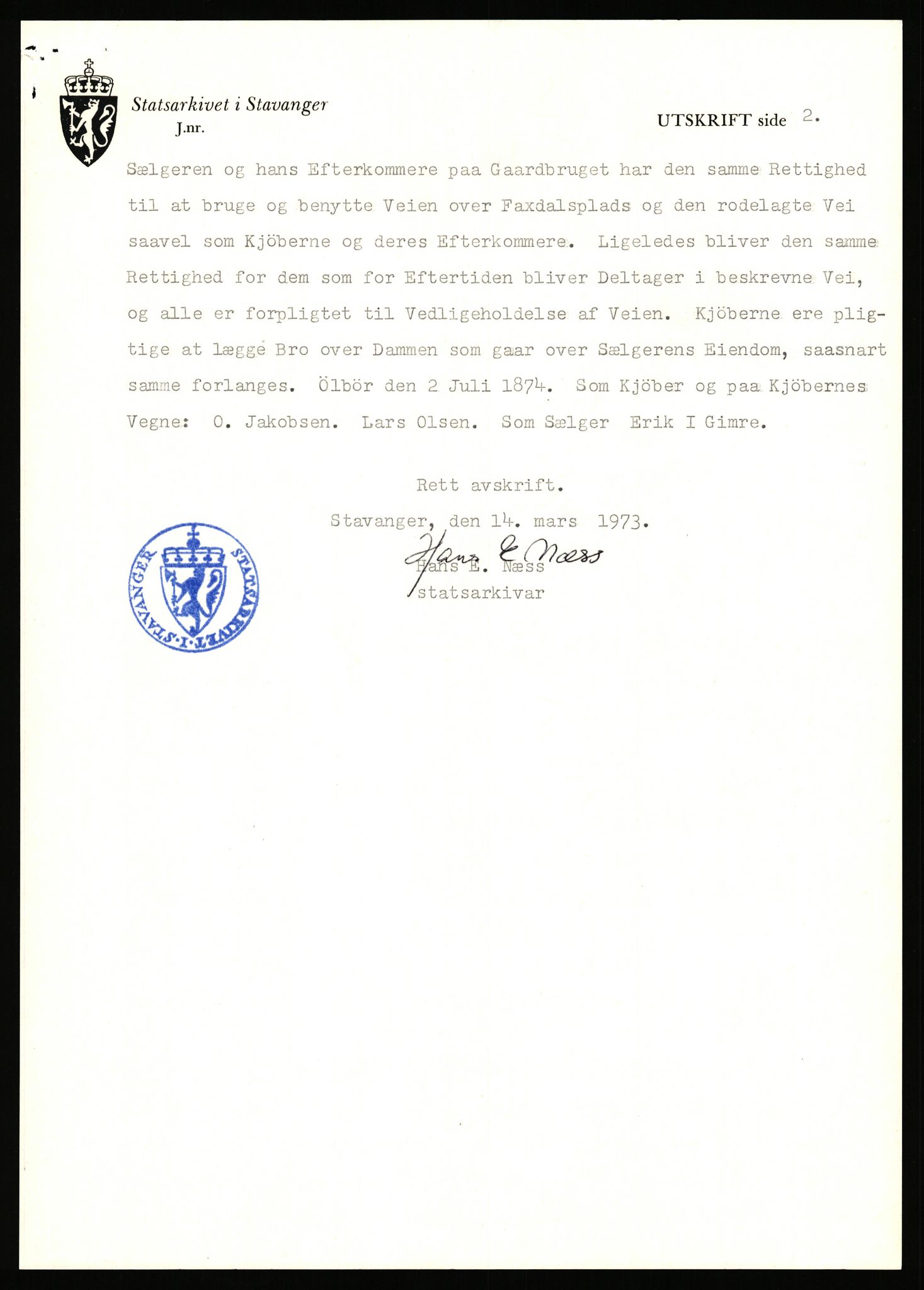 Statsarkivet i Stavanger, AV/SAST-A-101971/03/Y/Yj/L0025: Avskrifter sortert etter gårdsnavn: Garpestad - Gjerde, 1750-1930, p. 375
