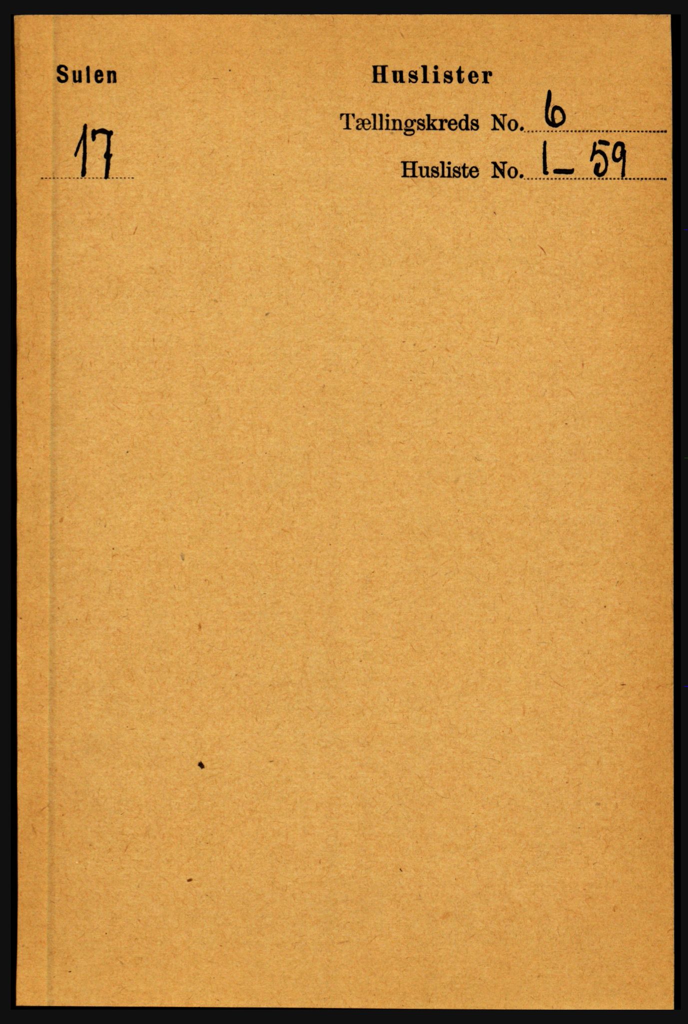 RA, 1891 census for 1412 Solund, 1891, p. 1952