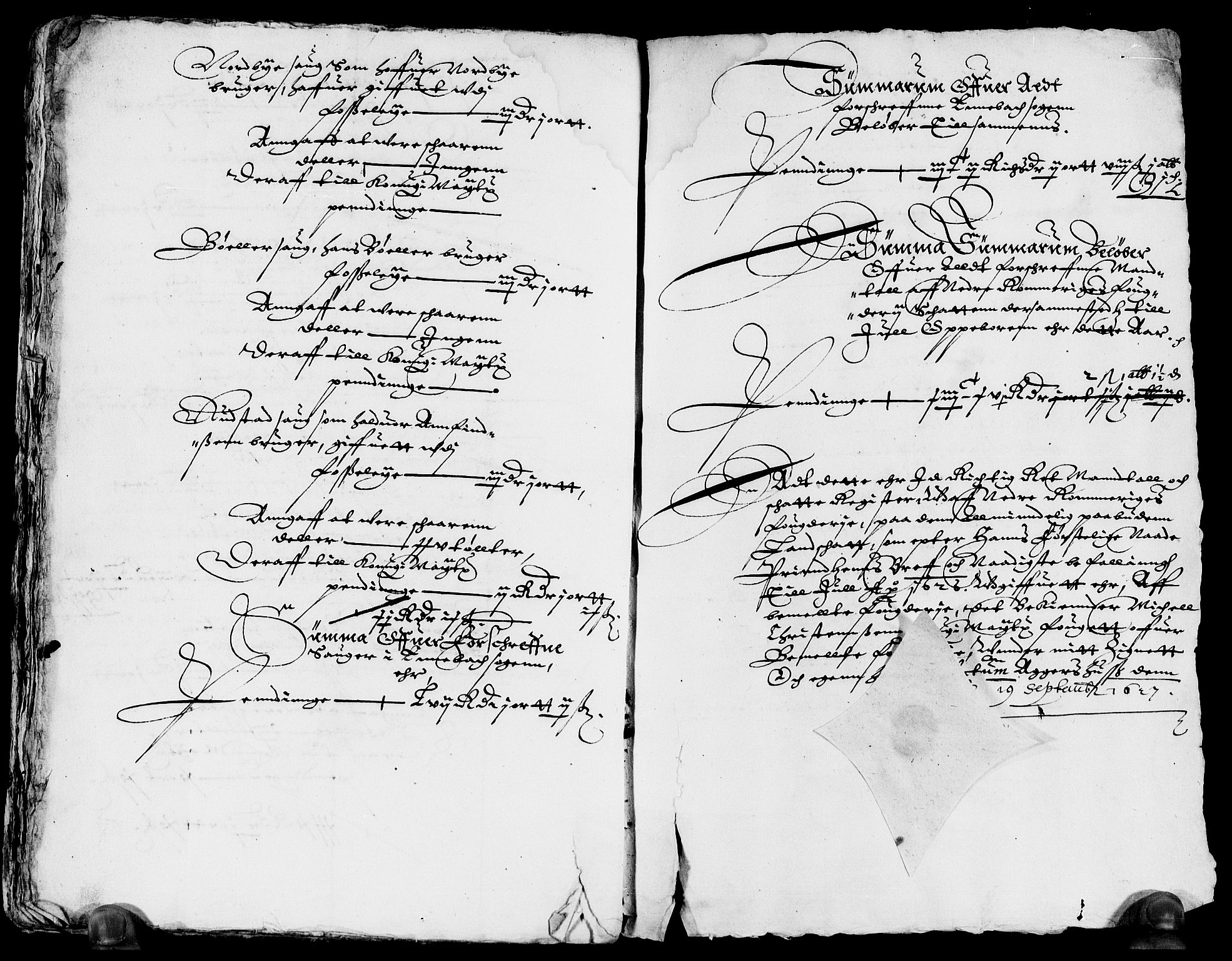 Rentekammeret inntil 1814, Reviderte regnskaper, Lensregnskaper, AV/RA-EA-5023/R/Rb/Rba/L0079: Akershus len, 1626