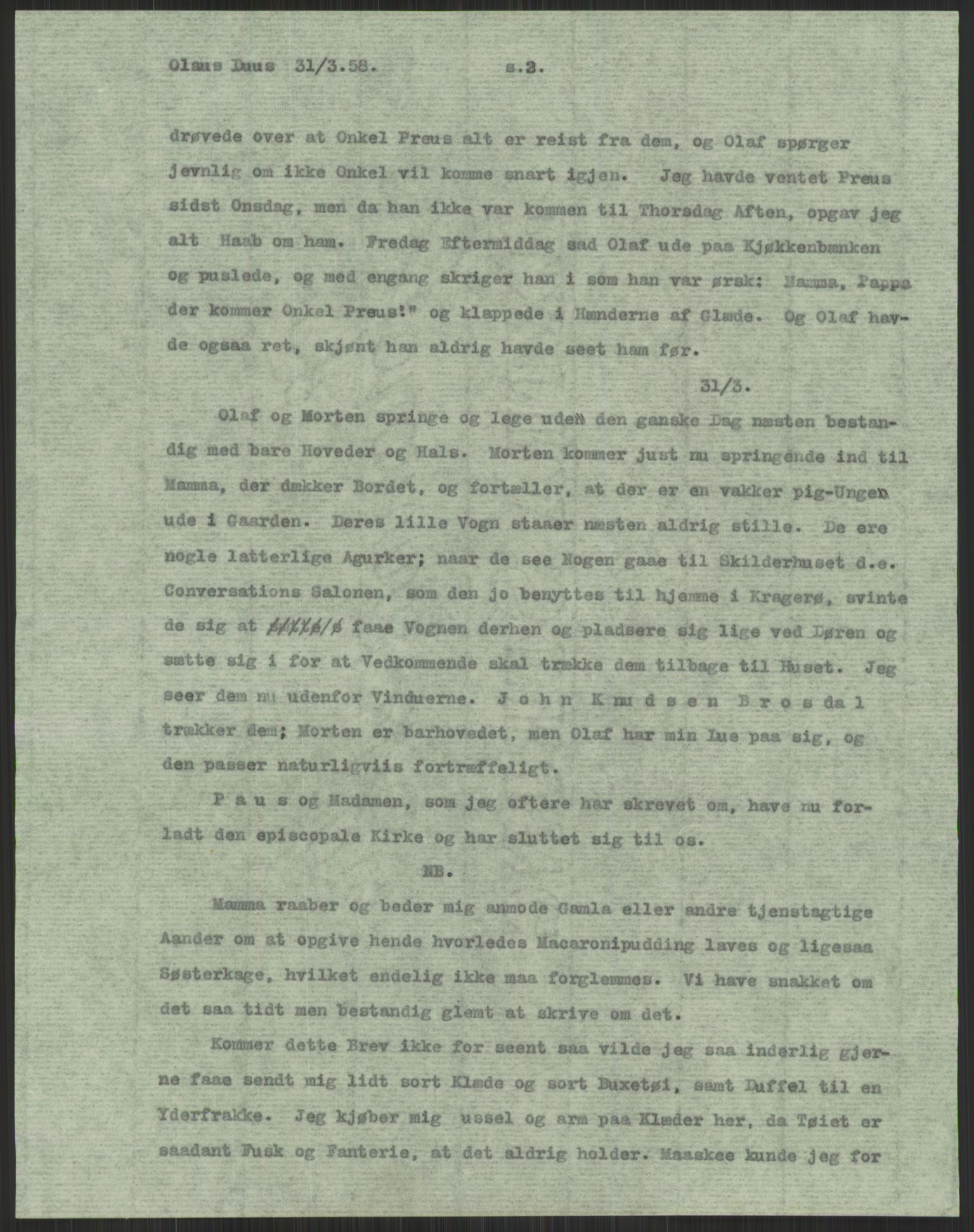 Samlinger til kildeutgivelse, Amerikabrevene, RA/EA-4057/F/L0022: Innlån fra Vestfold. Innlån fra Telemark: Bratås - Duus, 1838-1914, p. 245