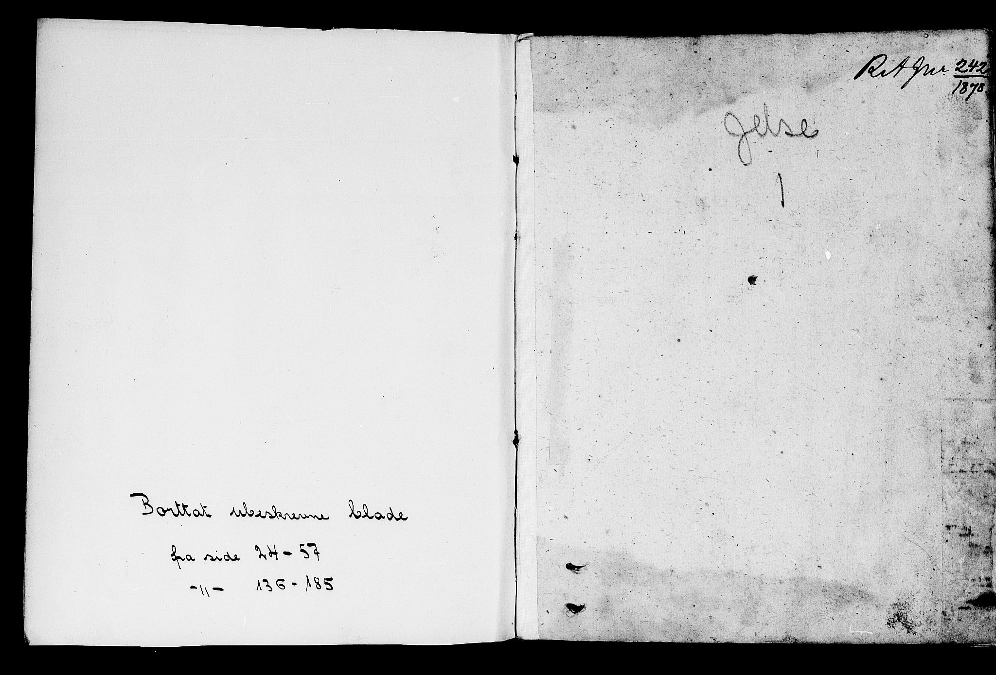 Jelsa sokneprestkontor, AV/SAST-A-101842/01/IV: Parish register (official) no. A 1, 1695-1737
