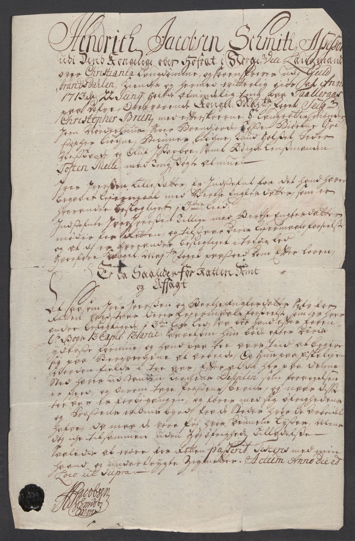 Rentekammeret inntil 1814, Reviderte regnskaper, Fogderegnskap, RA/EA-4092/R17/L1182: Fogderegnskap Gudbrandsdal, 1713, p. 446