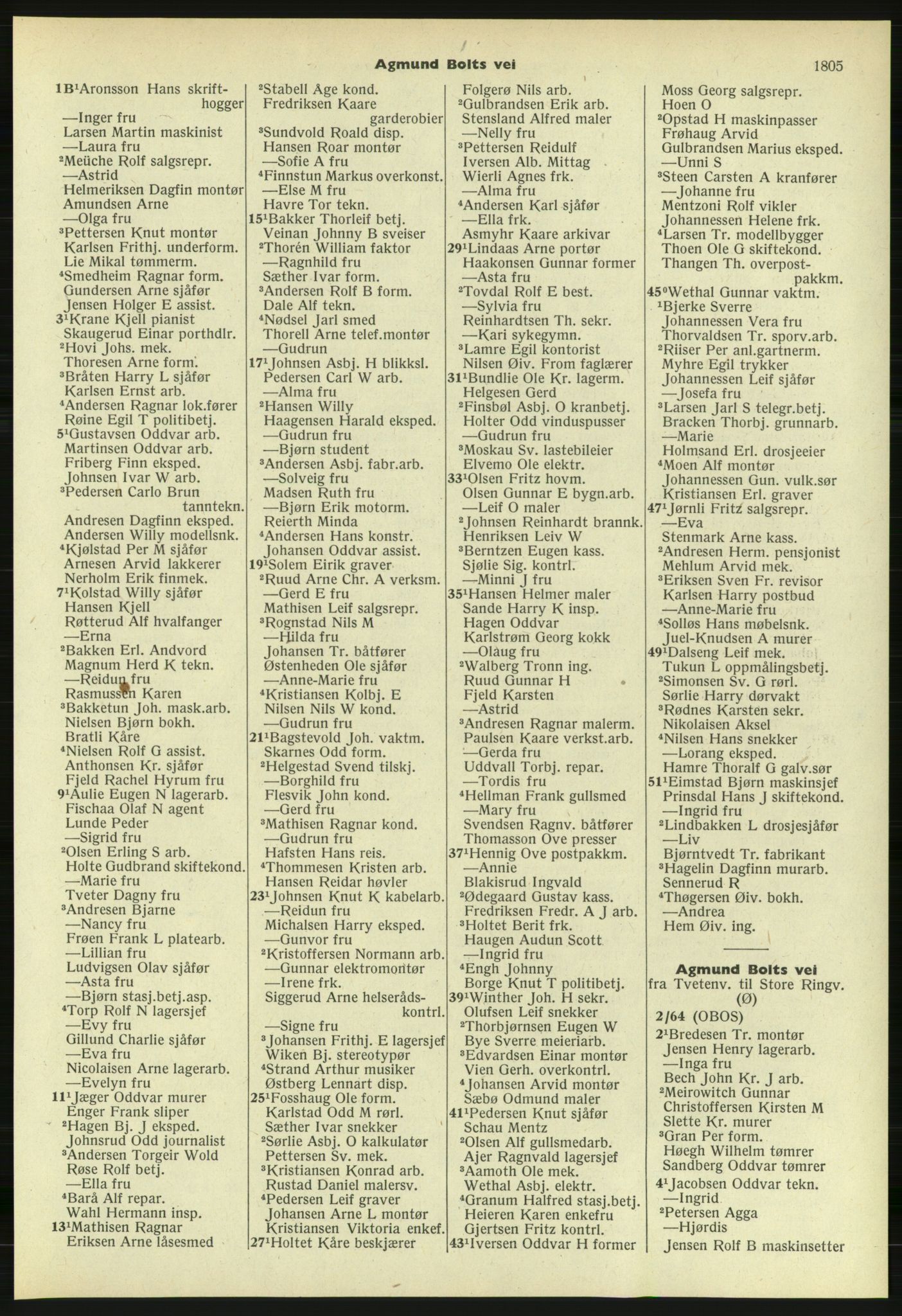 Kristiania/Oslo adressebok, PUBL/-, 1957-1958, p. 1805