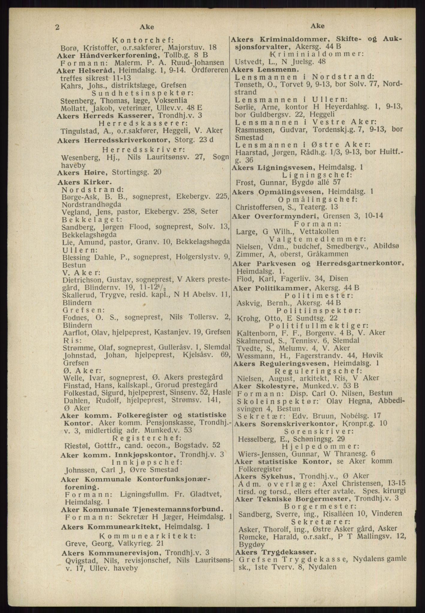 Kristiania/Oslo adressebok, PUBL/-, 1939, p. 2