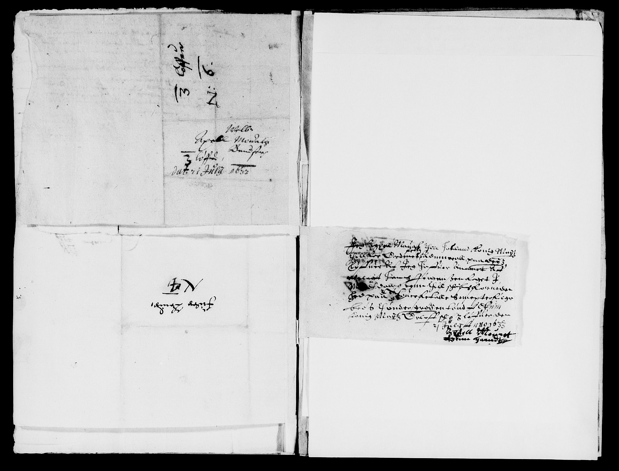 Rentekammeret inntil 1814, Reviderte regnskaper, Lensregnskaper, AV/RA-EA-5023/R/Rb/Rbq/L0022: Nedenes len. Mandals len. Råbyggelag., 1632-1634