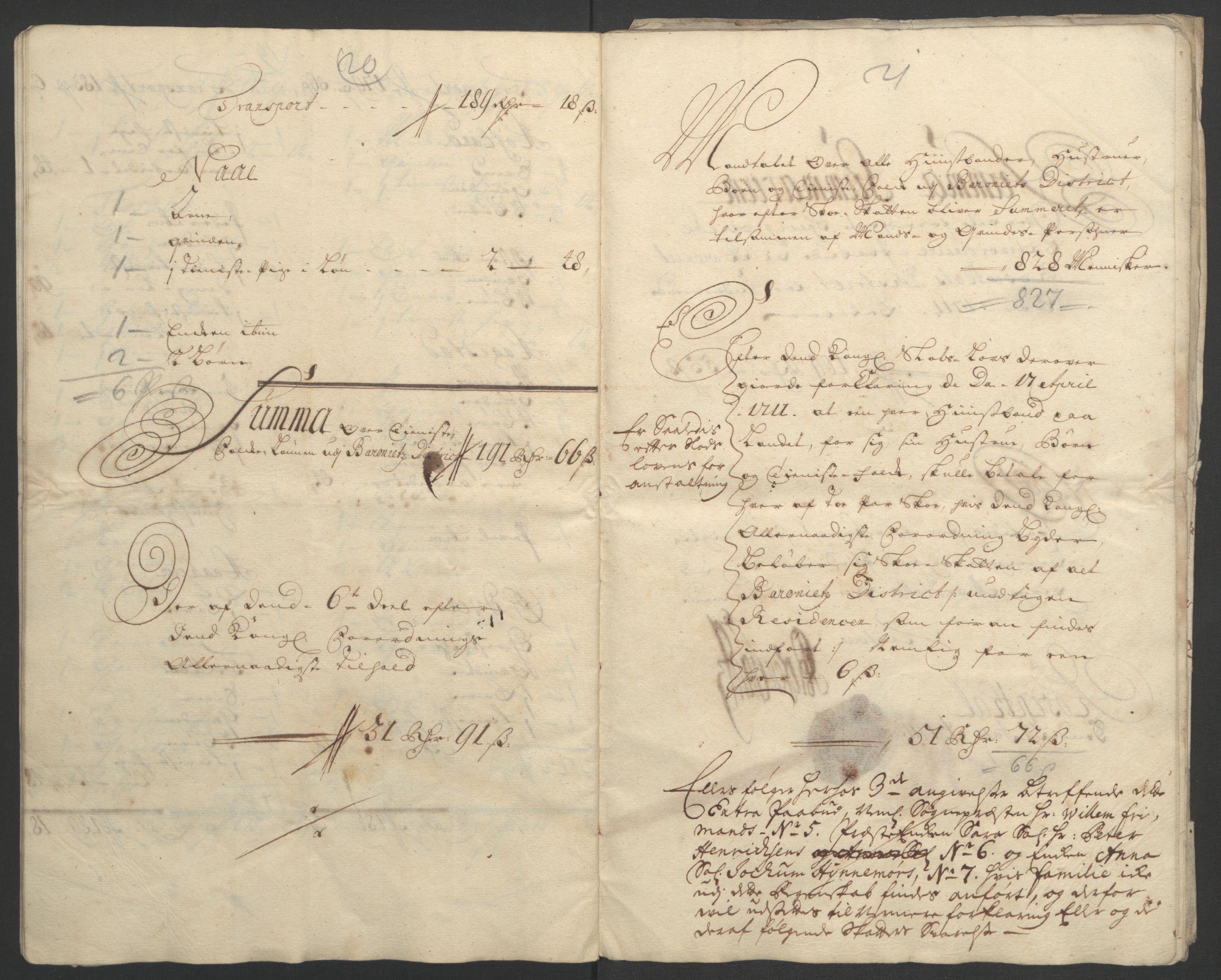 Rentekammeret inntil 1814, Reviderte regnskaper, Fogderegnskap, RA/EA-4092/R49/L3138: Fogderegnskap Rosendal Baroni, 1691-1714, p. 314