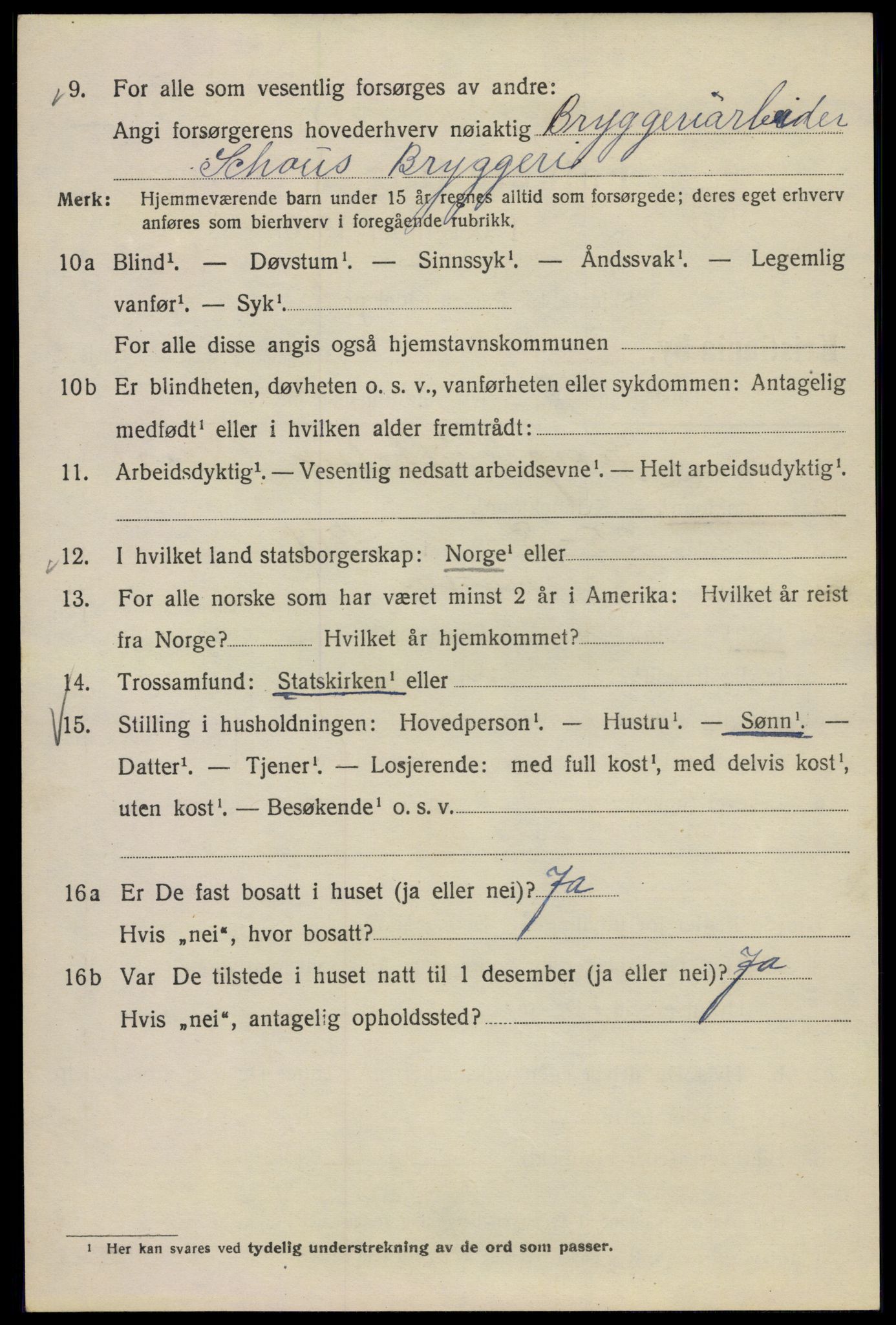 SAO, 1920 census for Kristiania, 1920, p. 361424