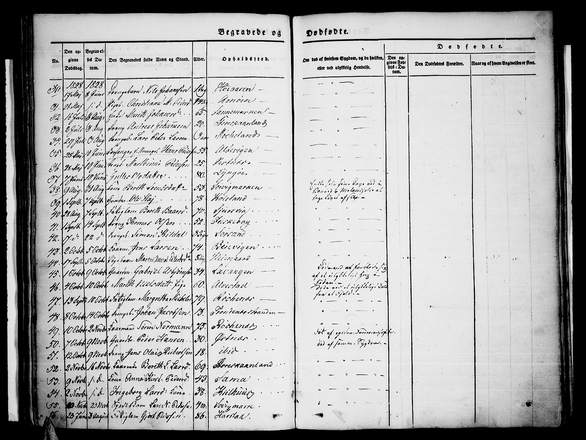 Trondenes sokneprestkontor, SATØ/S-1319/H/Ha/L0007kirke: Parish register (official) no. 7, 1827-1841