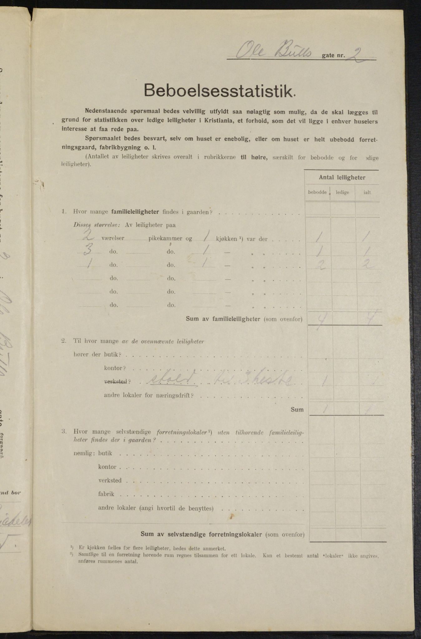 OBA, Municipal Census 1914 for Kristiania, 1914, p. 75449