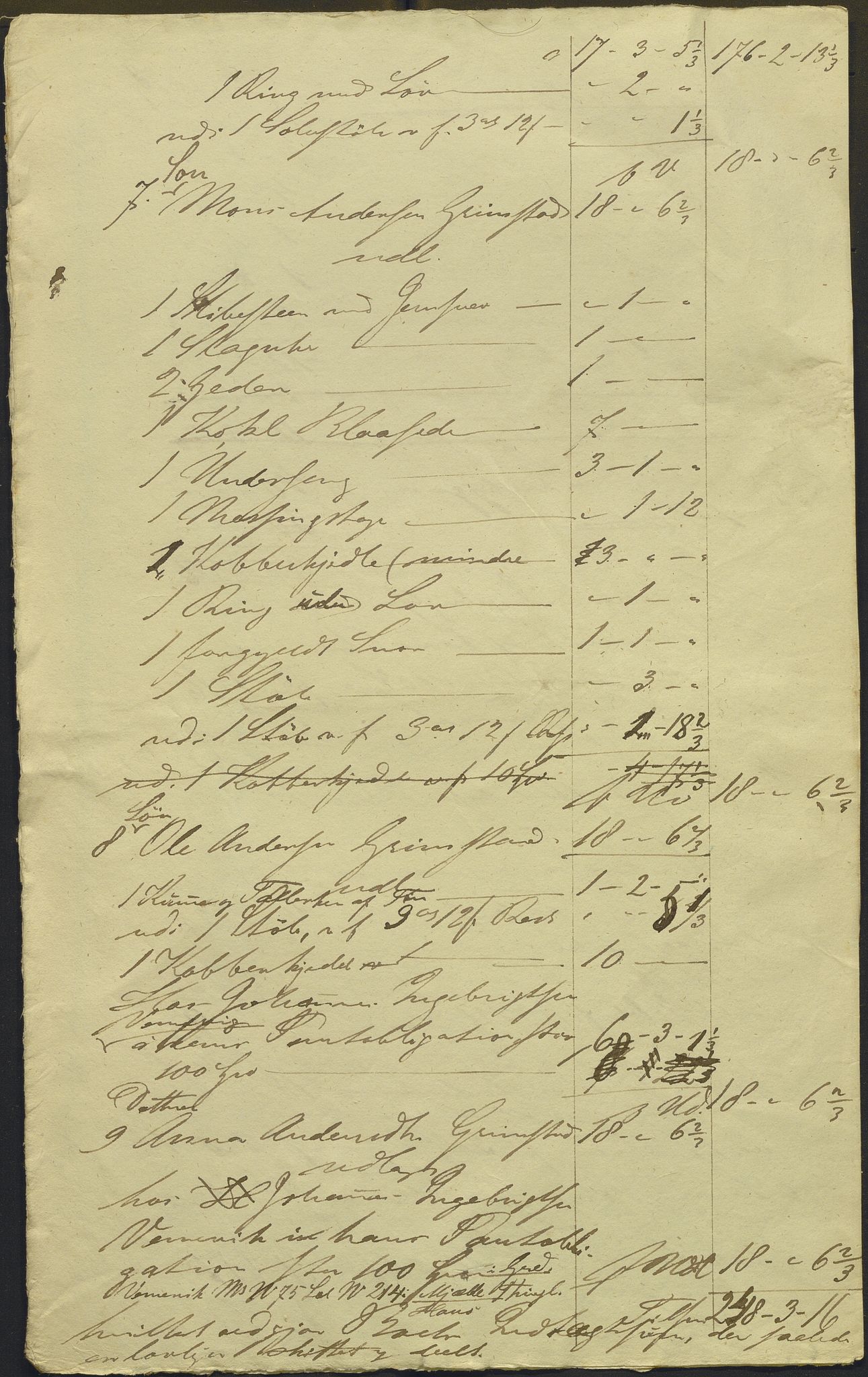 Nordhordland sorenskrivar, AV/SAB-A-2901/1/H/Hd/Hdb/L0002: Konsept til utlodningar, 1853-1854, p. 4