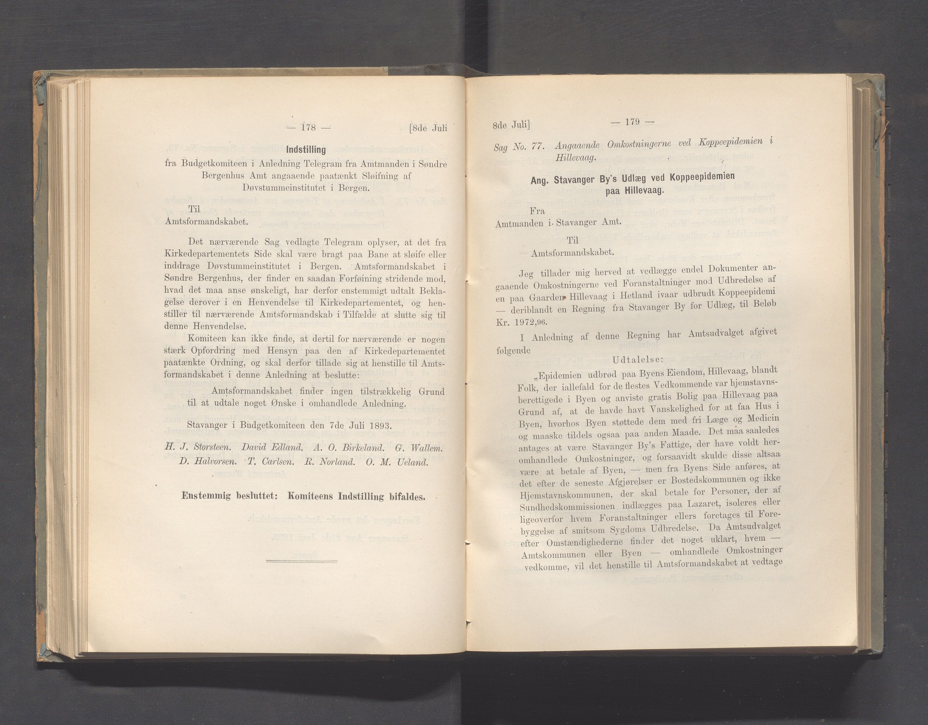 Rogaland fylkeskommune - Fylkesrådmannen , IKAR/A-900/A, 1893, p. 95