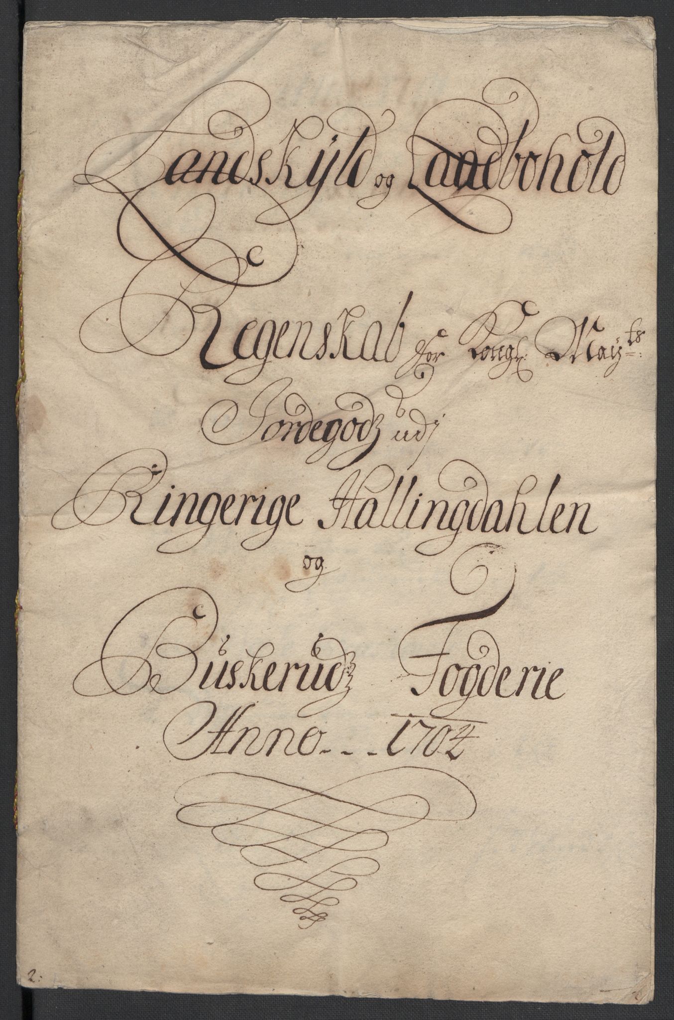 Rentekammeret inntil 1814, Reviderte regnskaper, Fogderegnskap, RA/EA-4092/R22/L1463: Fogderegnskap Ringerike, Hallingdal og Buskerud, 1704, p. 32