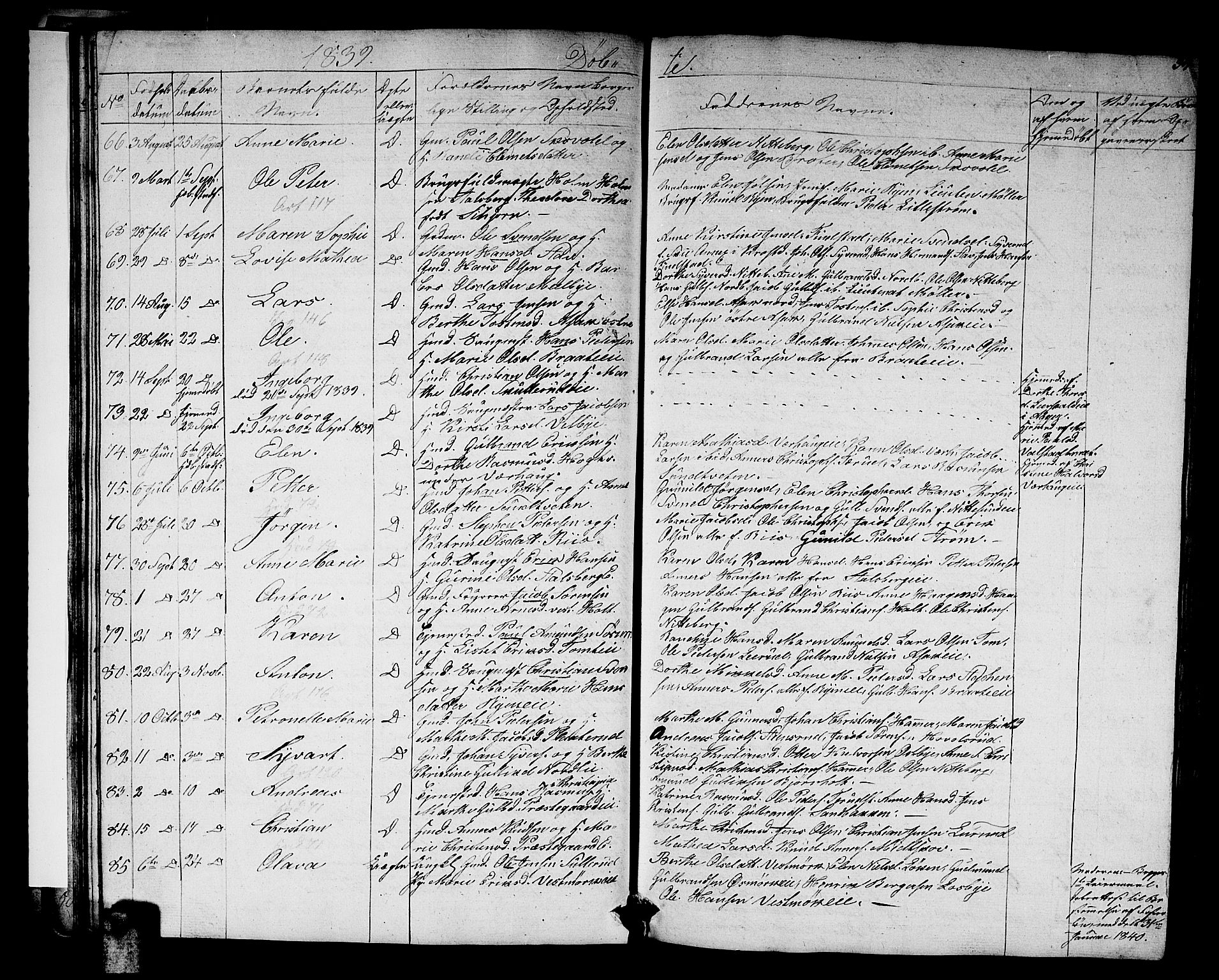 Skedsmo prestekontor Kirkebøker, AV/SAO-A-10033a/G/Ga/L0001: Parish register (copy) no. I 1, 1830-1854, p. 39