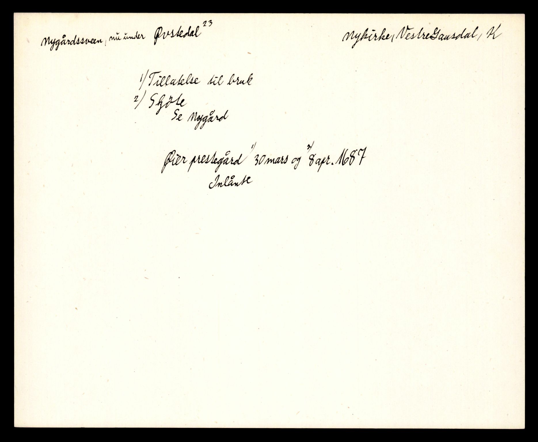 Riksarkivets diplomsamling, AV/RA-EA-5965/F35/F35e/L0010: Registreringssedler Oppland 2, 1400-1700, p. 413