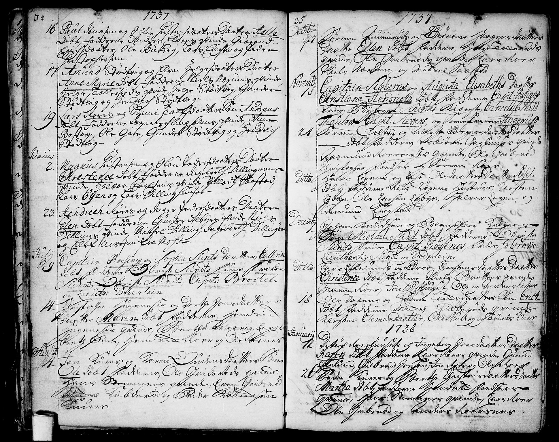 Rygge prestekontor Kirkebøker, SAO/A-10084b/F/Fa/L0001: Parish register (official) no. 1, 1725-1771, p. 34-35