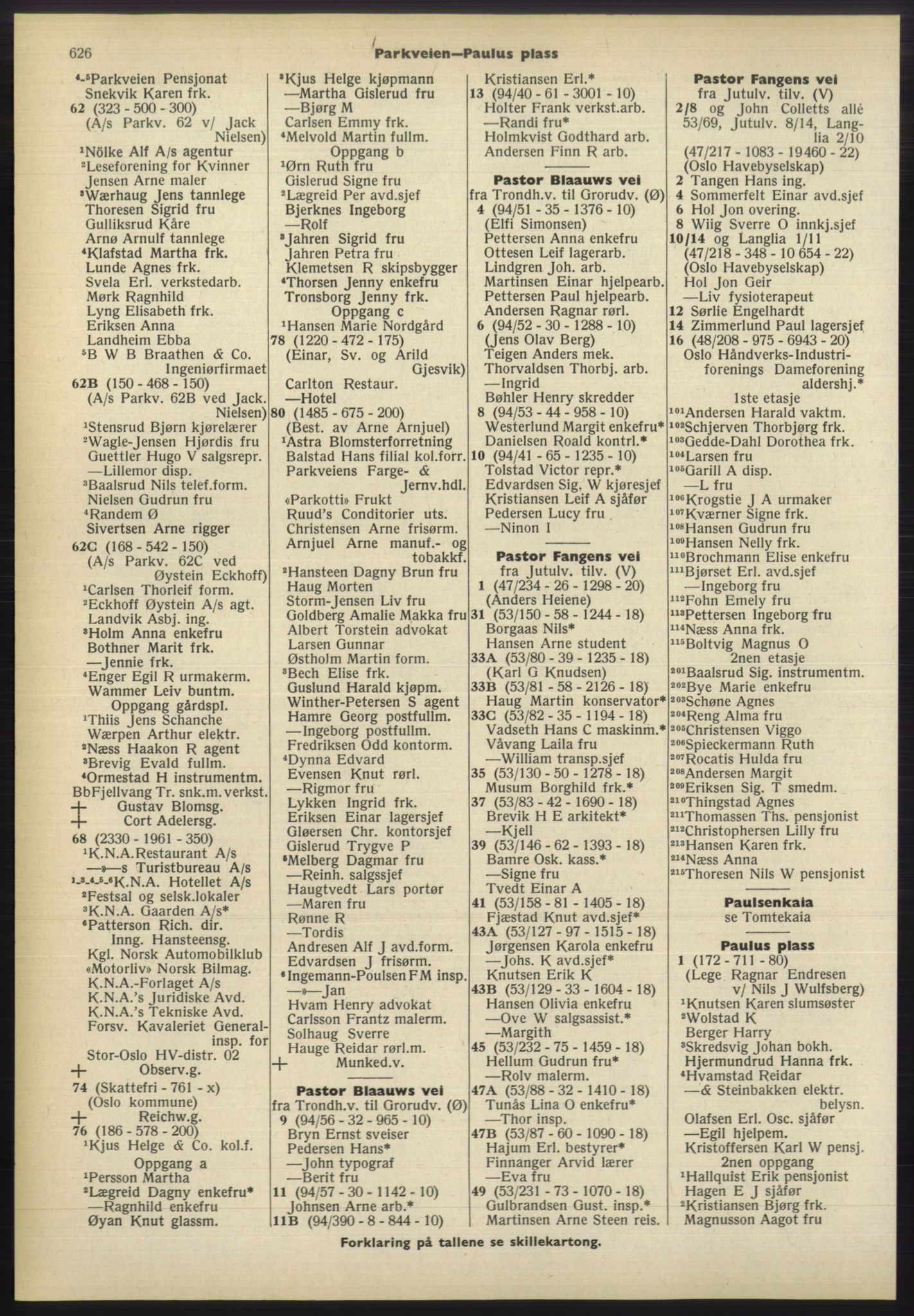 Kristiania/Oslo adressebok, PUBL/-, 1965-1966, p. 626