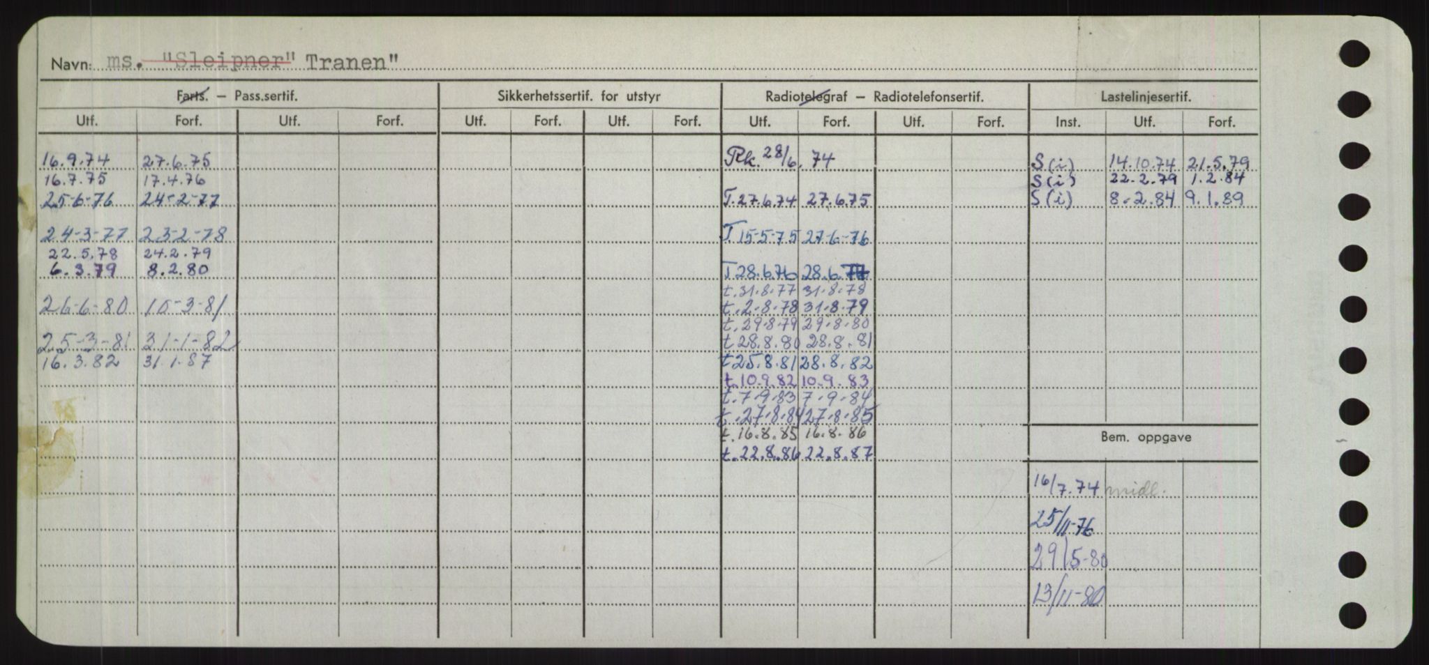 Sjøfartsdirektoratet med forløpere, Skipsmålingen, AV/RA-S-1627/H/Hd/L0039: Fartøy, Ti-Tø, p. 498