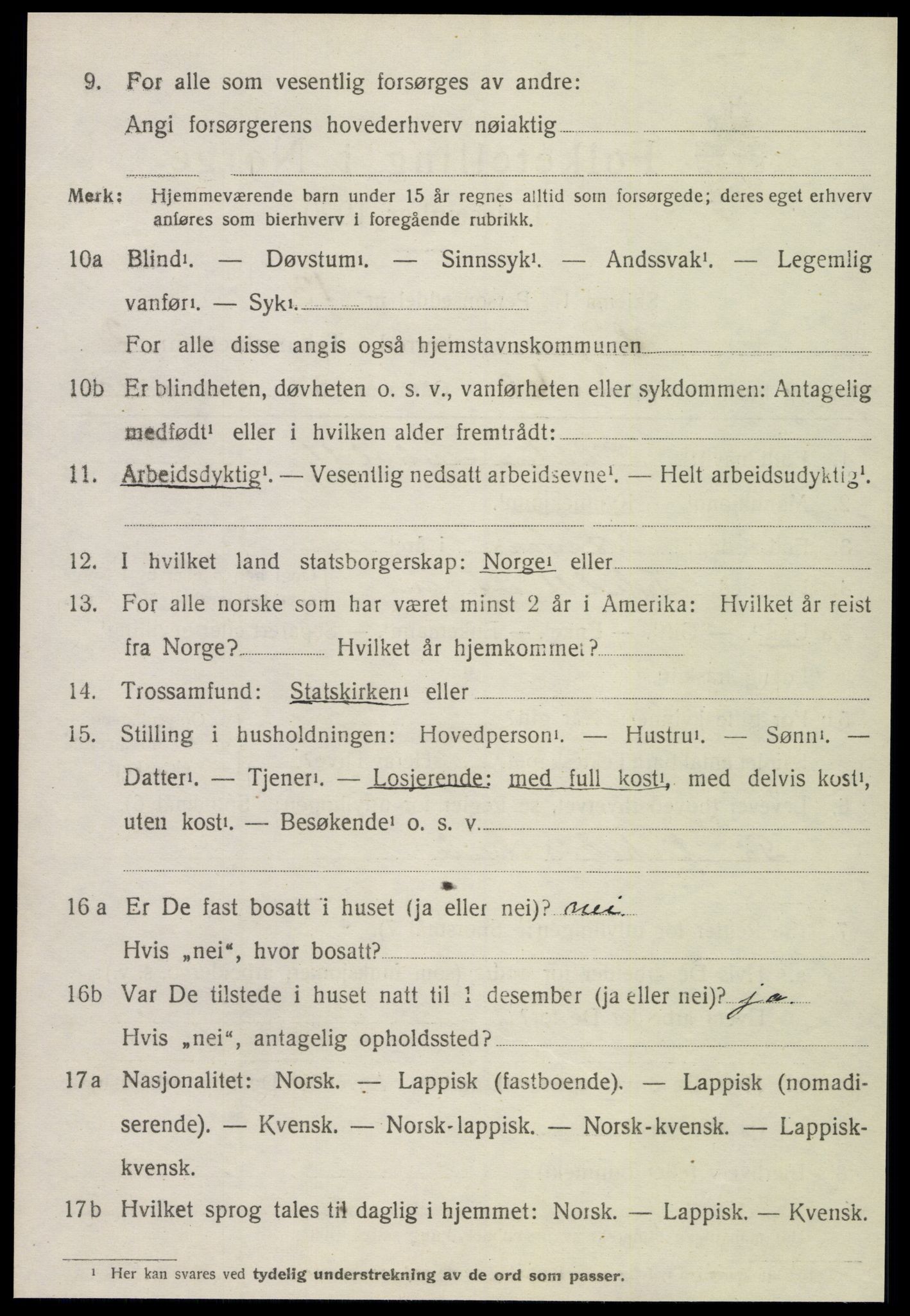 SAT, 1920 census for Skogn, 1920, p. 3672