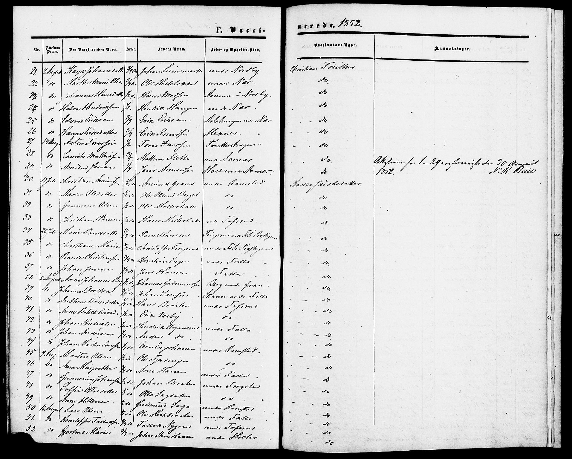 Fet prestekontor Kirkebøker, AV/SAO-A-10370a/F/Fa/L0010a: Parish register (official) no. I 10A, 1851-1859