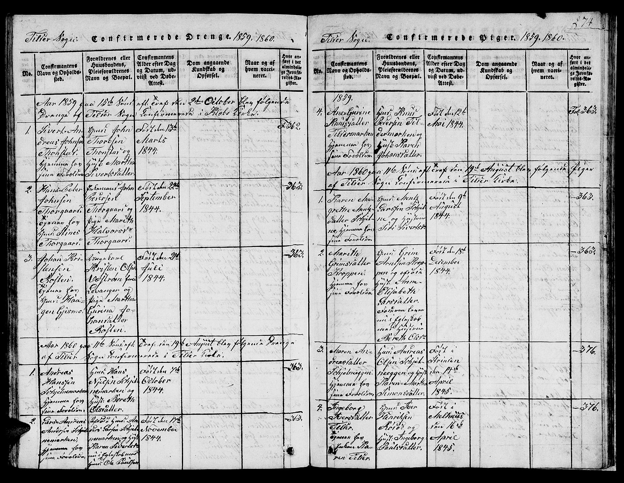 Ministerialprotokoller, klokkerbøker og fødselsregistre - Sør-Trøndelag, SAT/A-1456/621/L0458: Parish register (copy) no. 621C01, 1816-1865, p. 274