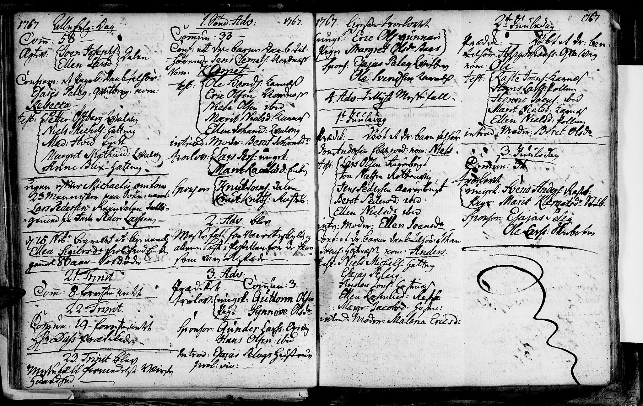 Lyngen sokneprestembete, AV/SATØ-S-1289/H/He/Hea/L0001kirke: Parish register (official) no. 1, 1756-1785