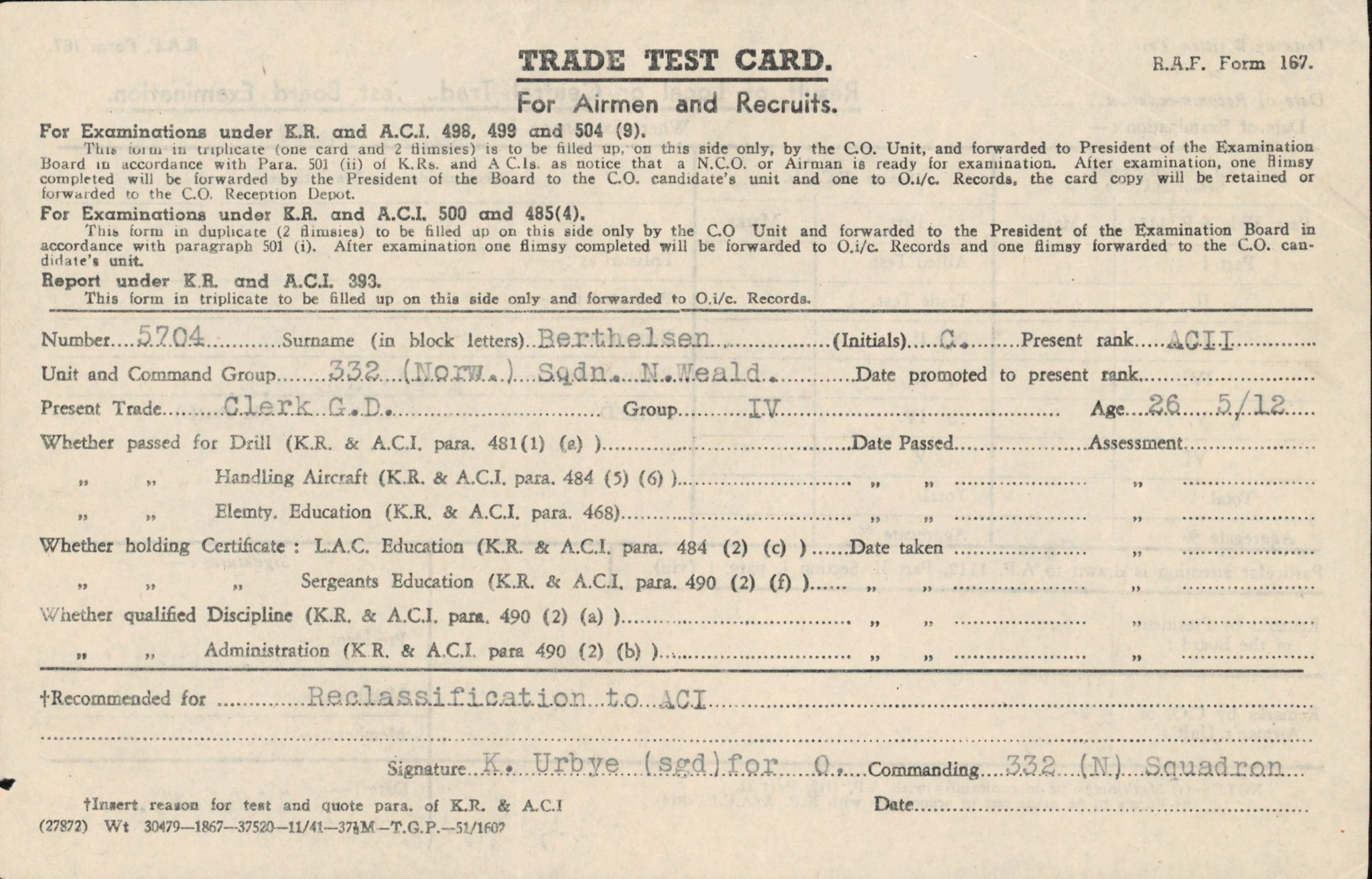 Forsvaret, Rygge hovedflystasjon, AV/RA-RAFA-2298/P/Pd/L0039: Andersen, Gunnar Bjarne - Coward, Christian - f. 1916, 1916, p. 453