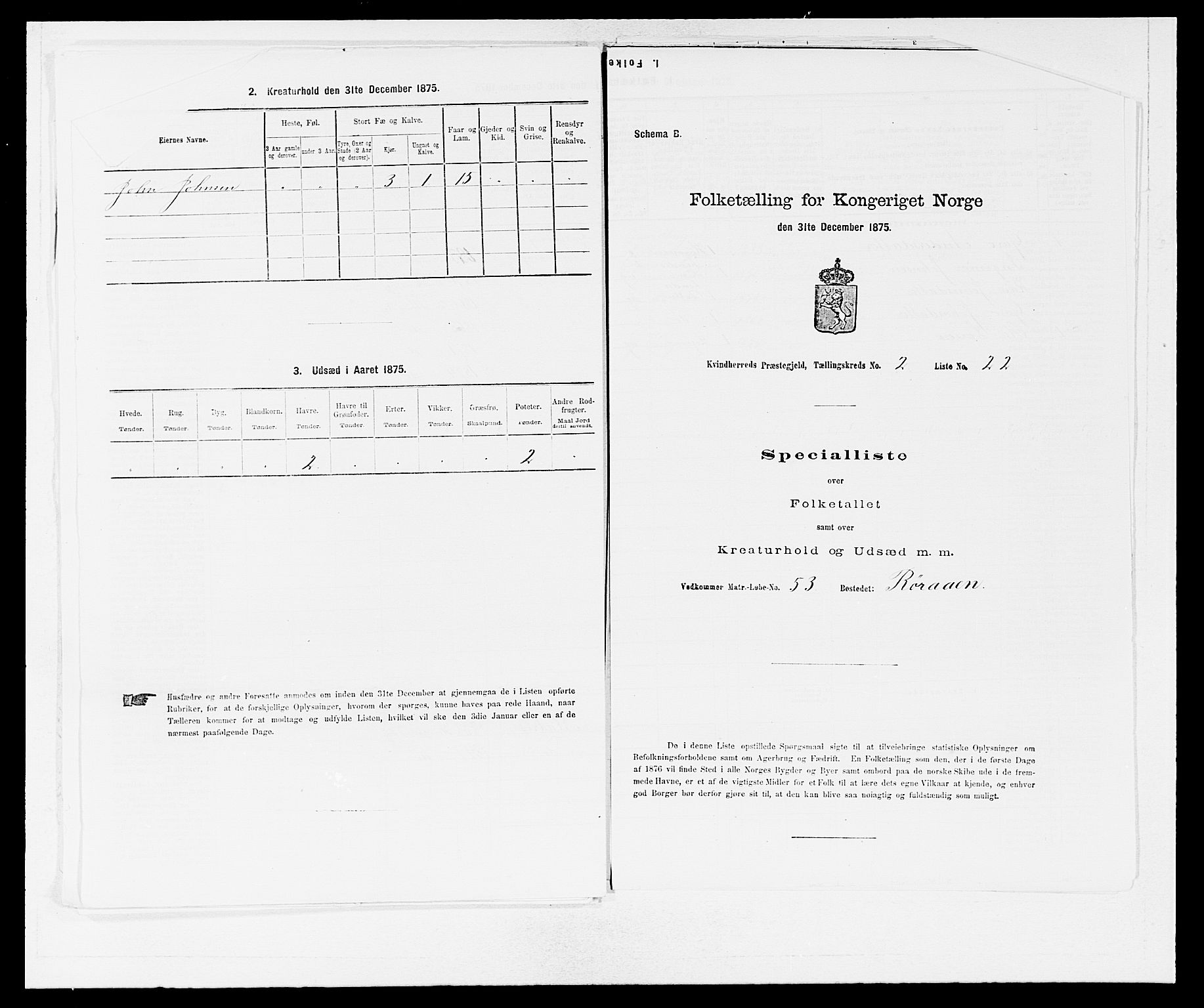 SAB, 1875 census for 1224P Kvinnherad, 1875, p. 239