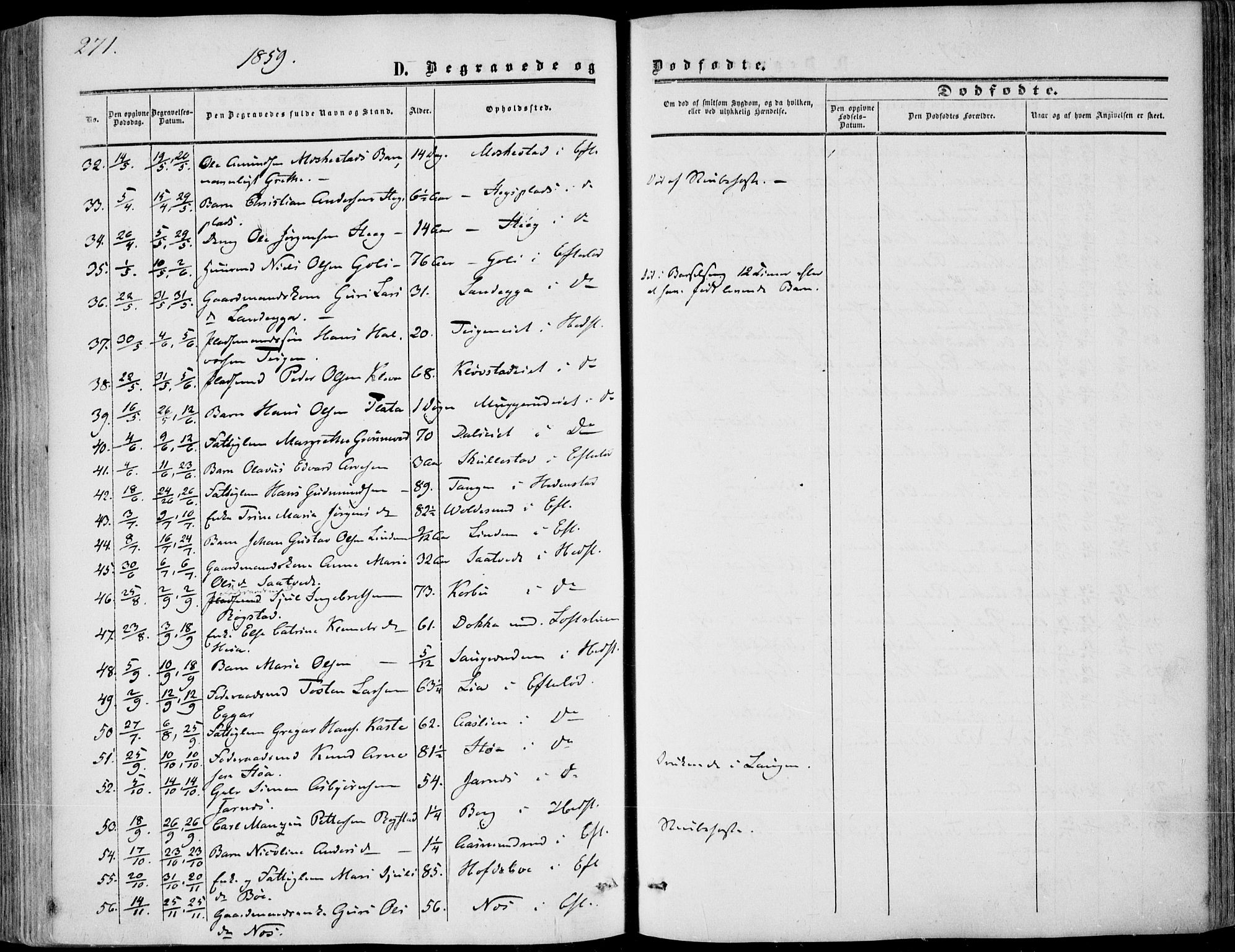 Sandsvær kirkebøker, SAKO/A-244/F/Fa/L0006: Parish register (official) no. I 6, 1857-1868, p. 271