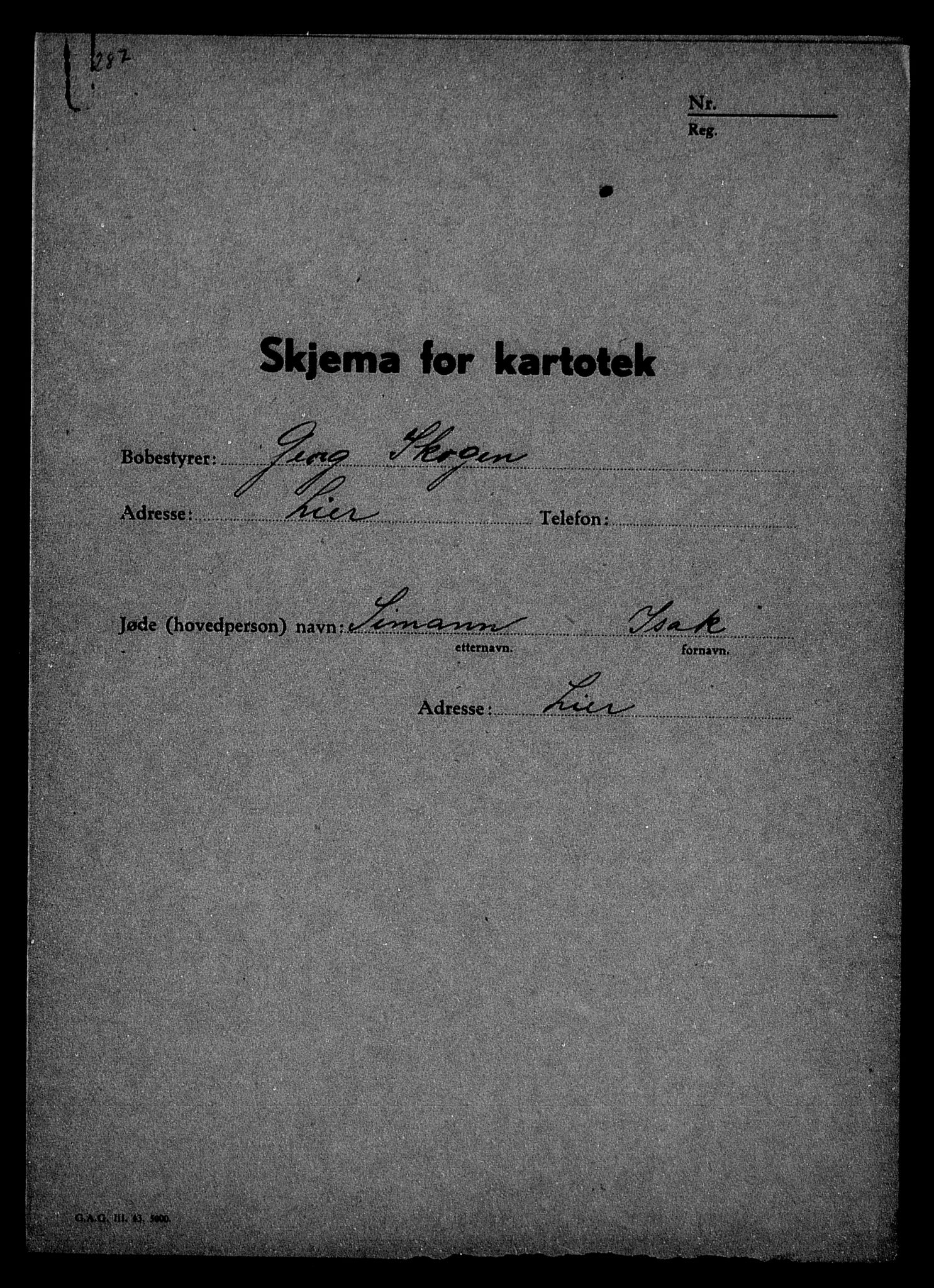 Justisdepartementet, Tilbakeføringskontoret for inndratte formuer, RA/S-1564/H/Hc/Hcd/L1007: --, 1945-1947, p. 104