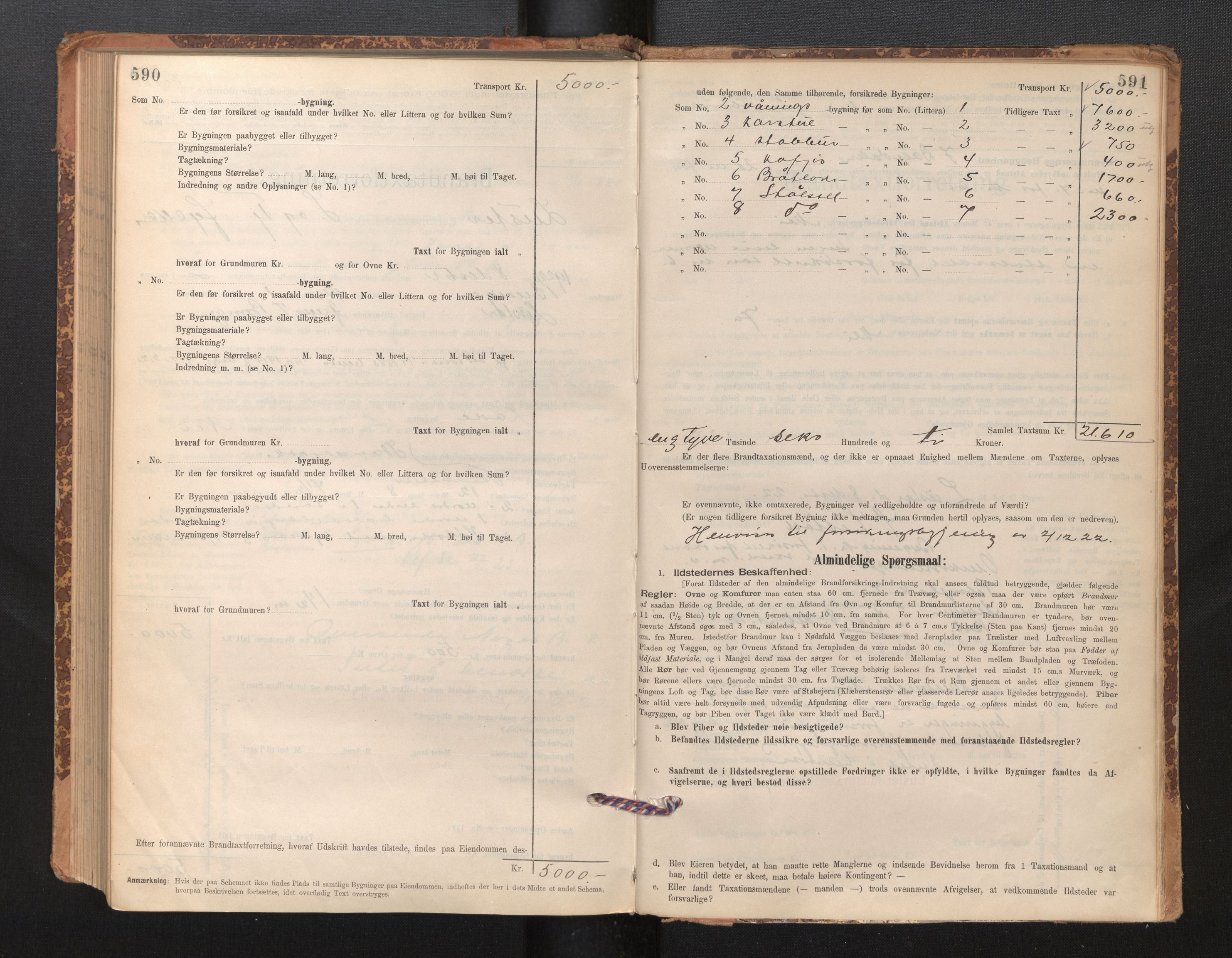 Lensmannen i Luster, AV/SAB-A-29301/0012/L0007: Branntakstprotokoll, skjematakst, 1895-1935, p. 590-591