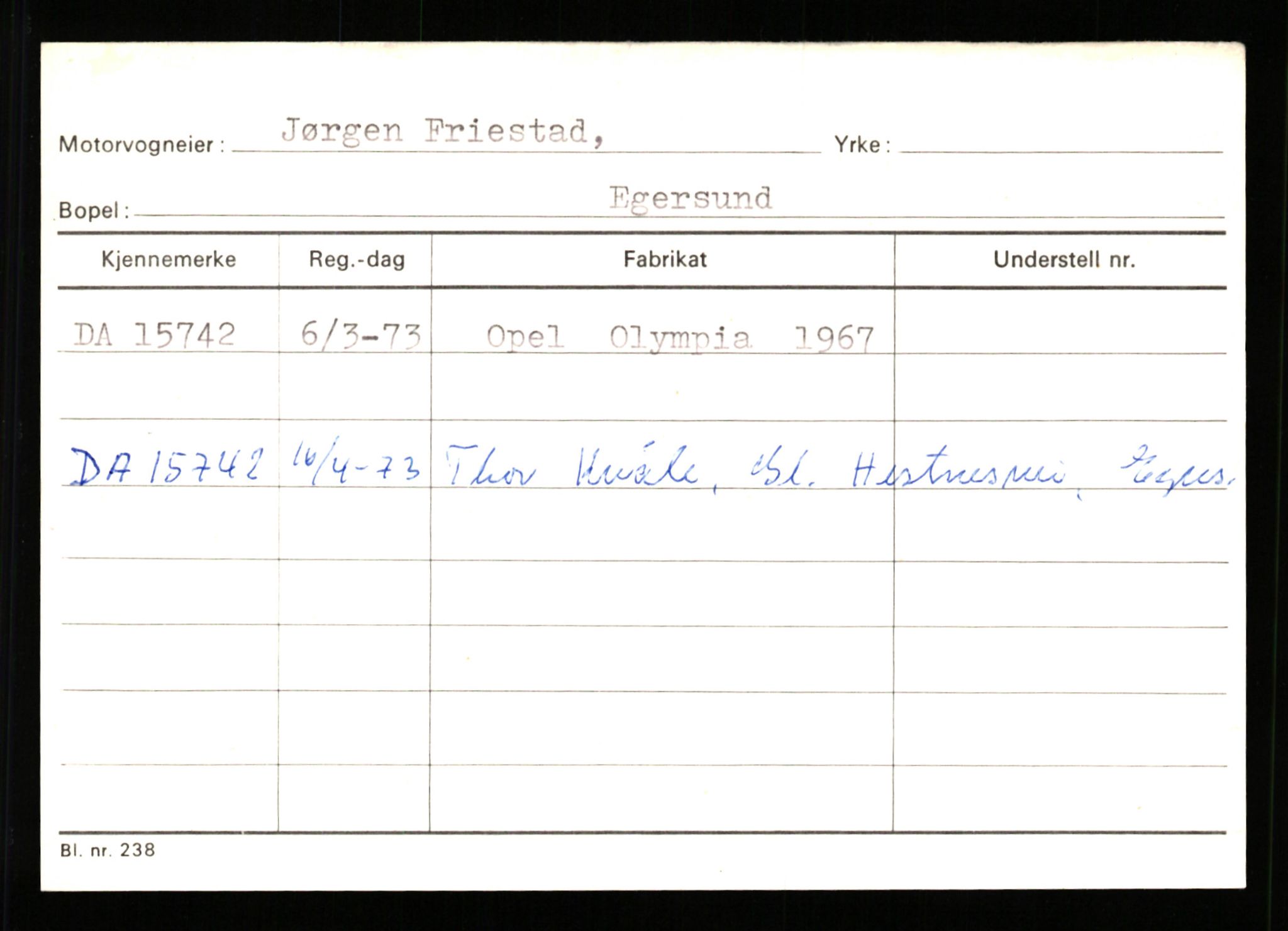 Stavanger trafikkstasjon, AV/SAST-A-101942/0/G/L0004: Registreringsnummer: 15497 - 22957, 1930-1971, p. 173