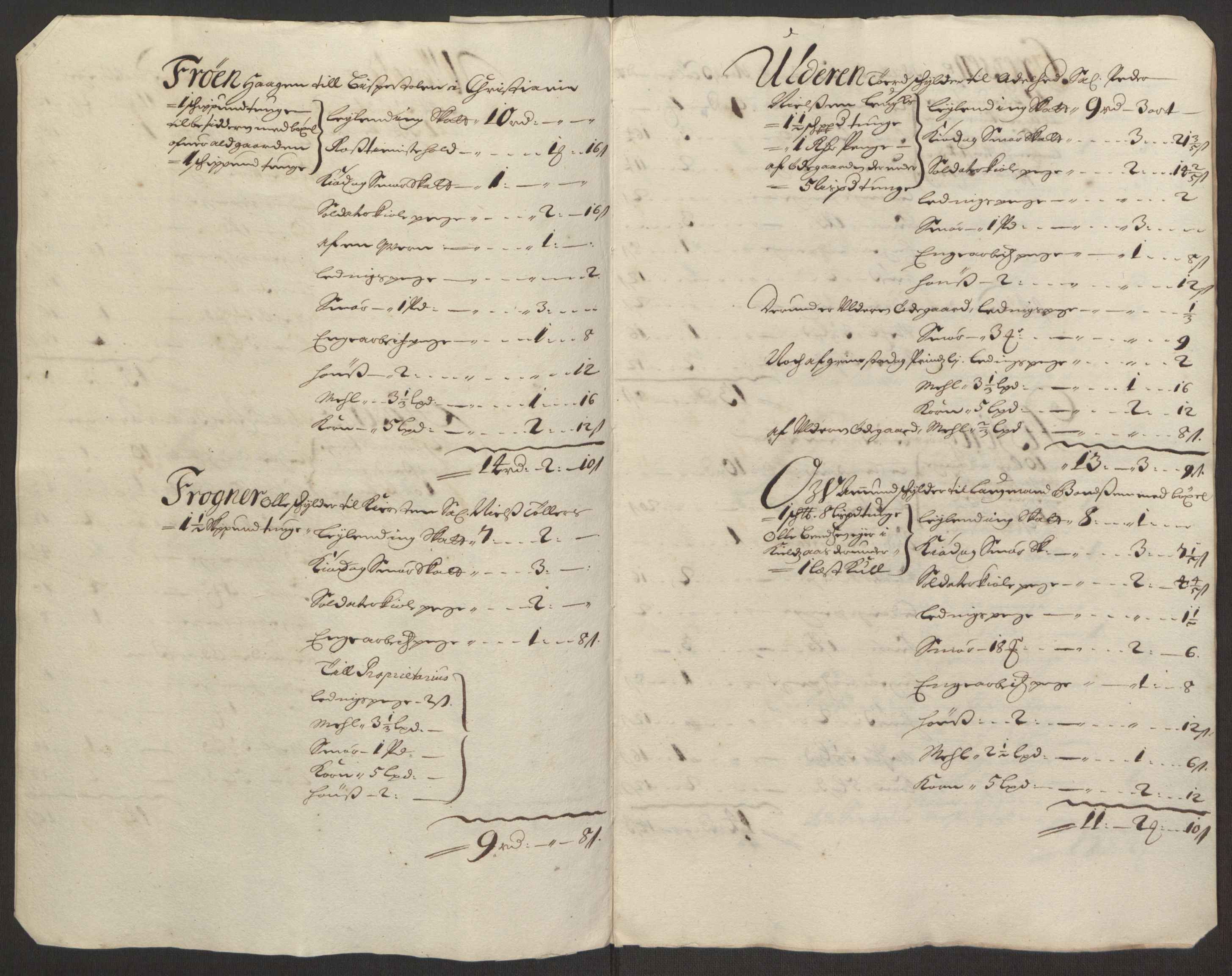 Rentekammeret inntil 1814, Reviderte regnskaper, Fogderegnskap, RA/EA-4092/R10/L0439: Fogderegnskap Aker og Follo, 1695, p. 221