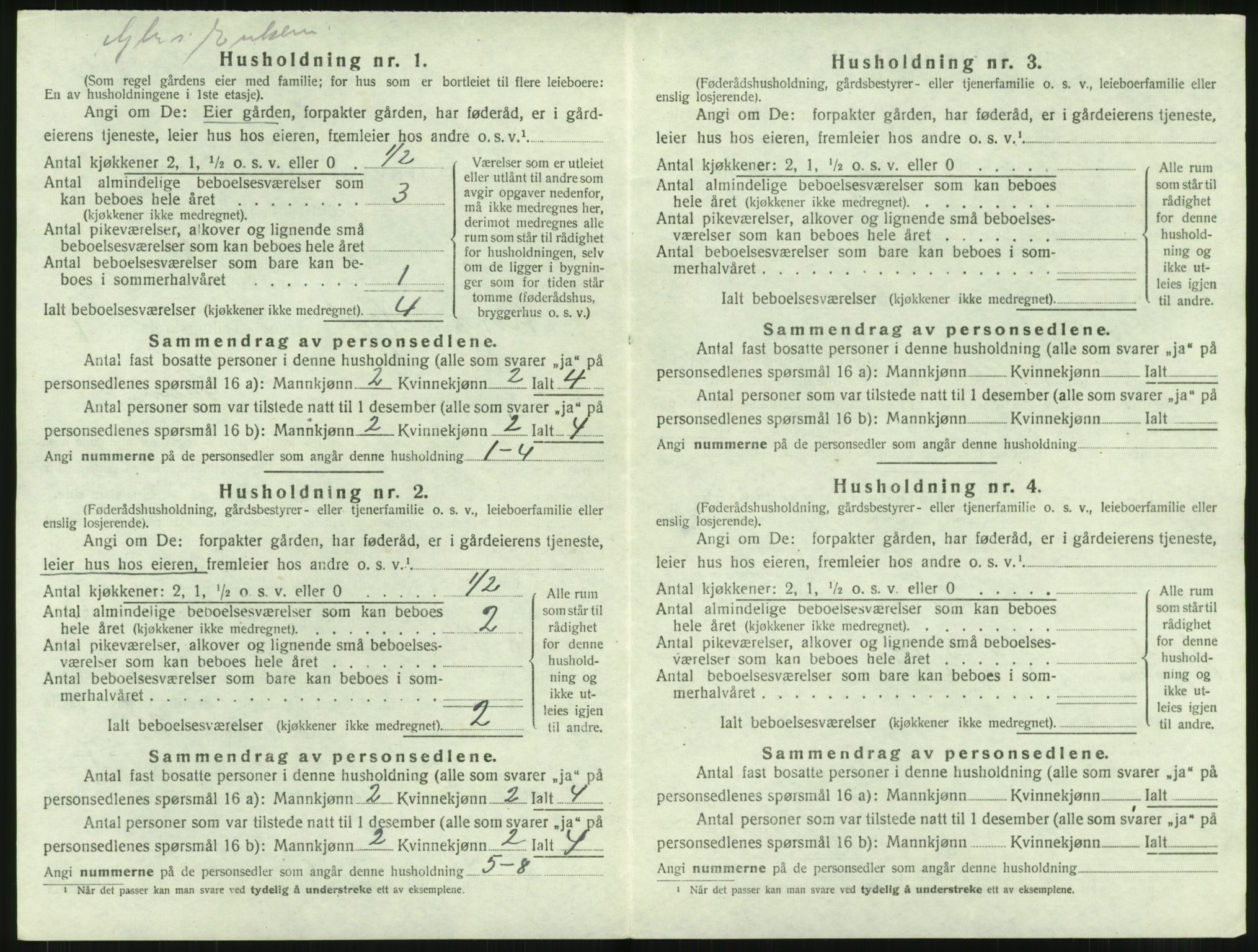 SAT, 1920 census for Borge, 1920, p. 914